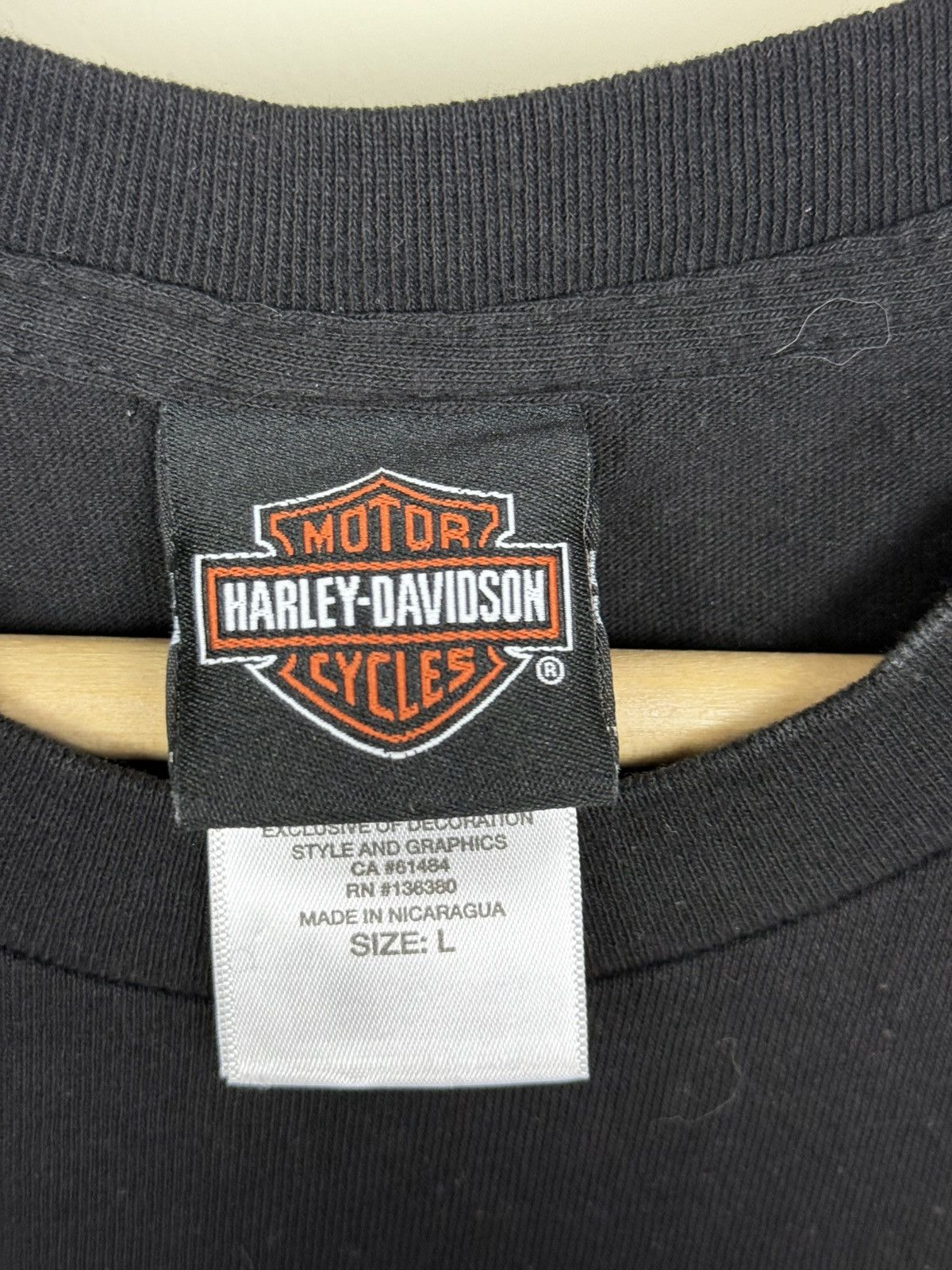 Harley Davidson Harley-Davidson Edinburgh Scotland Graphic T-Shirt Size US L / EU 52-54 / 3 - 5 Thumbnail