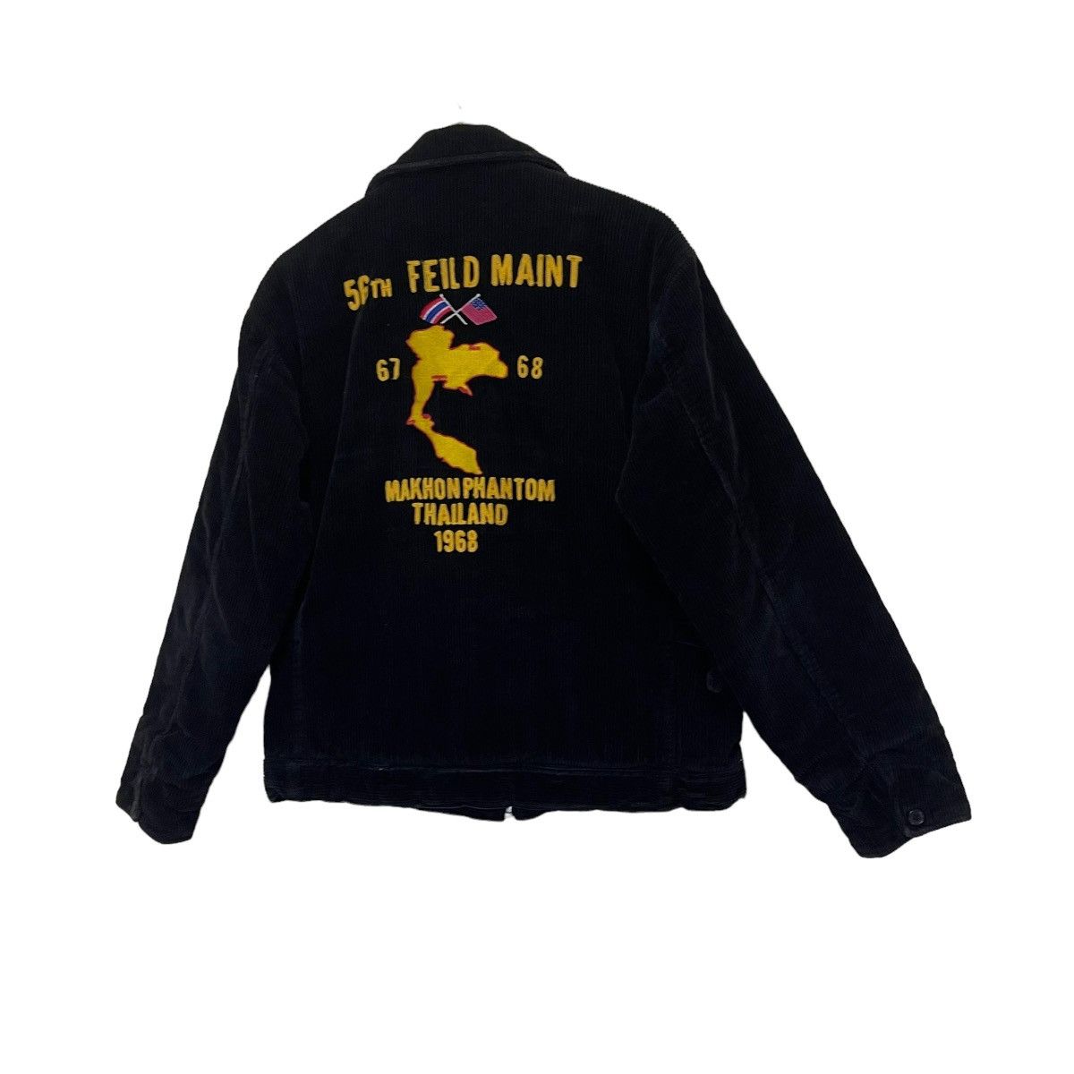 Japanese Brand Feild Maint Makhon Phantom Thailand Corduroy Jacket Size US M / EU 48-50 / 2 - 3 Thumbnail