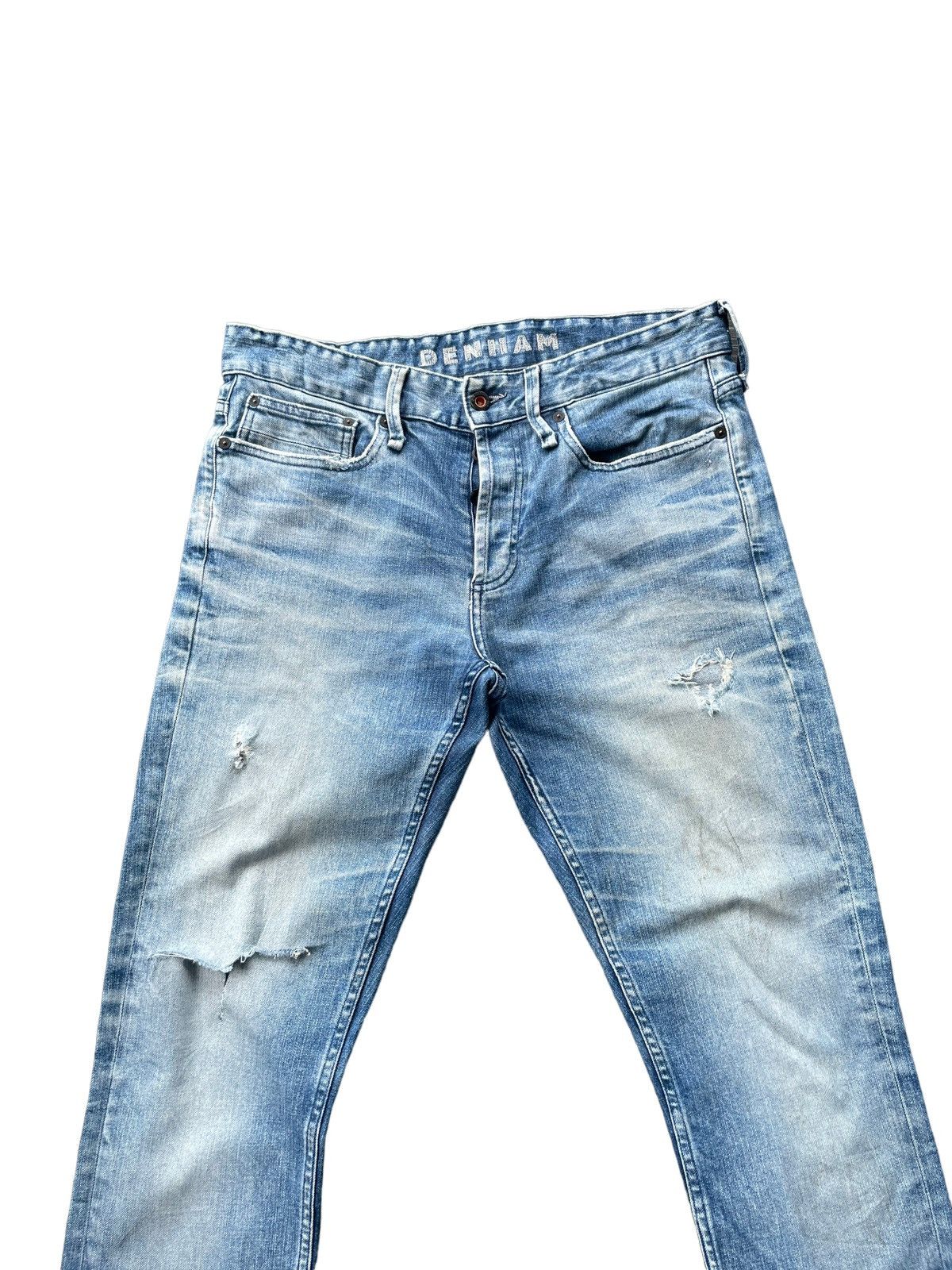 Denham Razor Slim Fit Distresed Denim