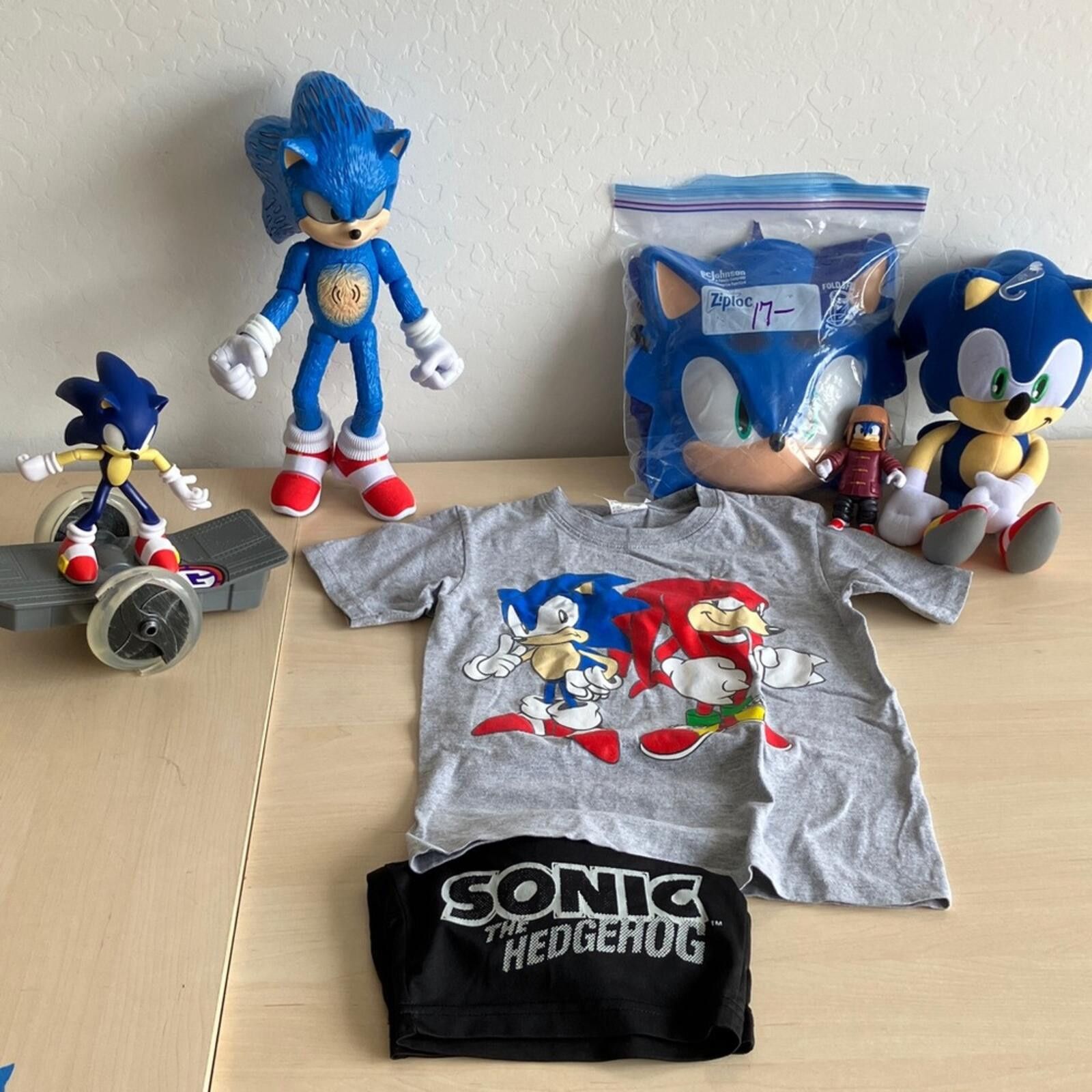Other Sonic the Hedgehog Gray Kids T-Shirt Size ONE SIZE - 1 Thumbnail