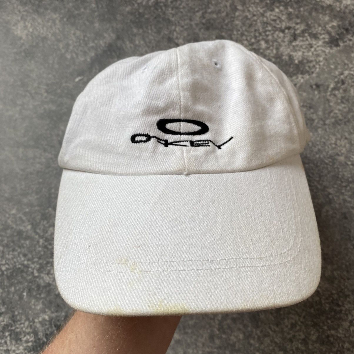 Oakley Vintage Oakley Style Big Logo 90’s rare white cap Size ONE SIZE - 2 Thumbnail