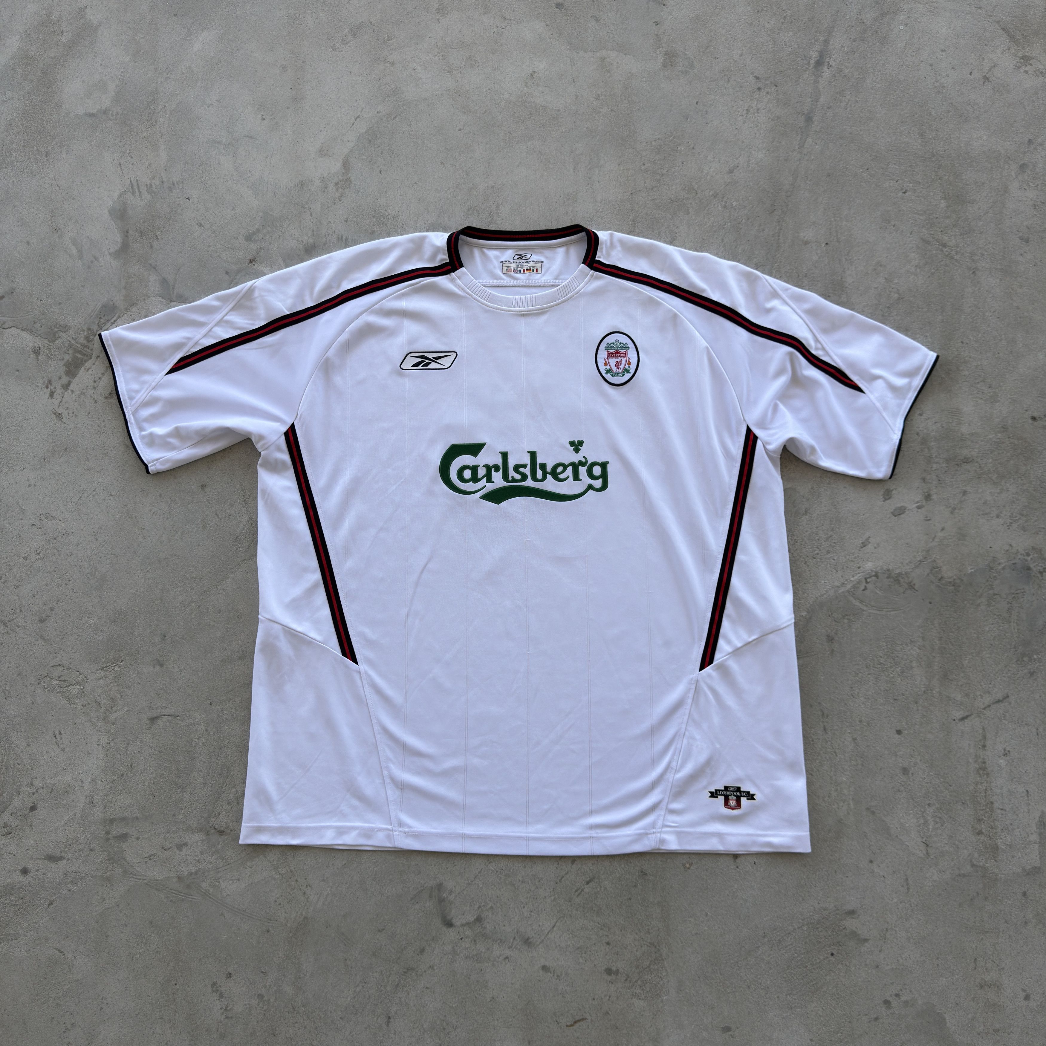 Reebok Reebok Liverpool FC 2003 Away Jersey Gilbertson 69 XXL Size US XXL / EU 58 / 5 - 1 Thumbnail