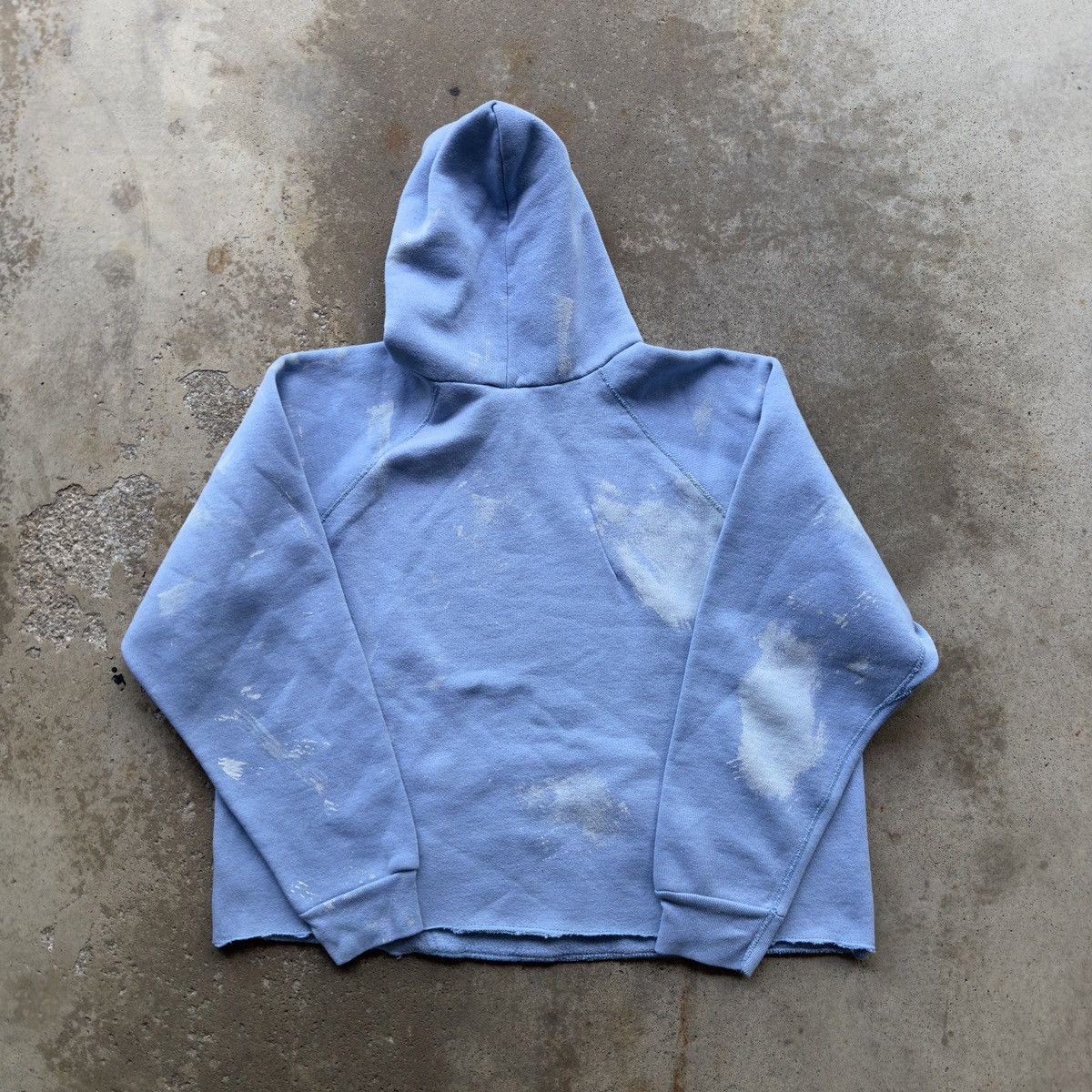 Vintage Thrashed Faded Distressed Painted Sweatshirt ERD Grunge ERL Size US L / EU 52-54 / 3 - 2 Thumbnail