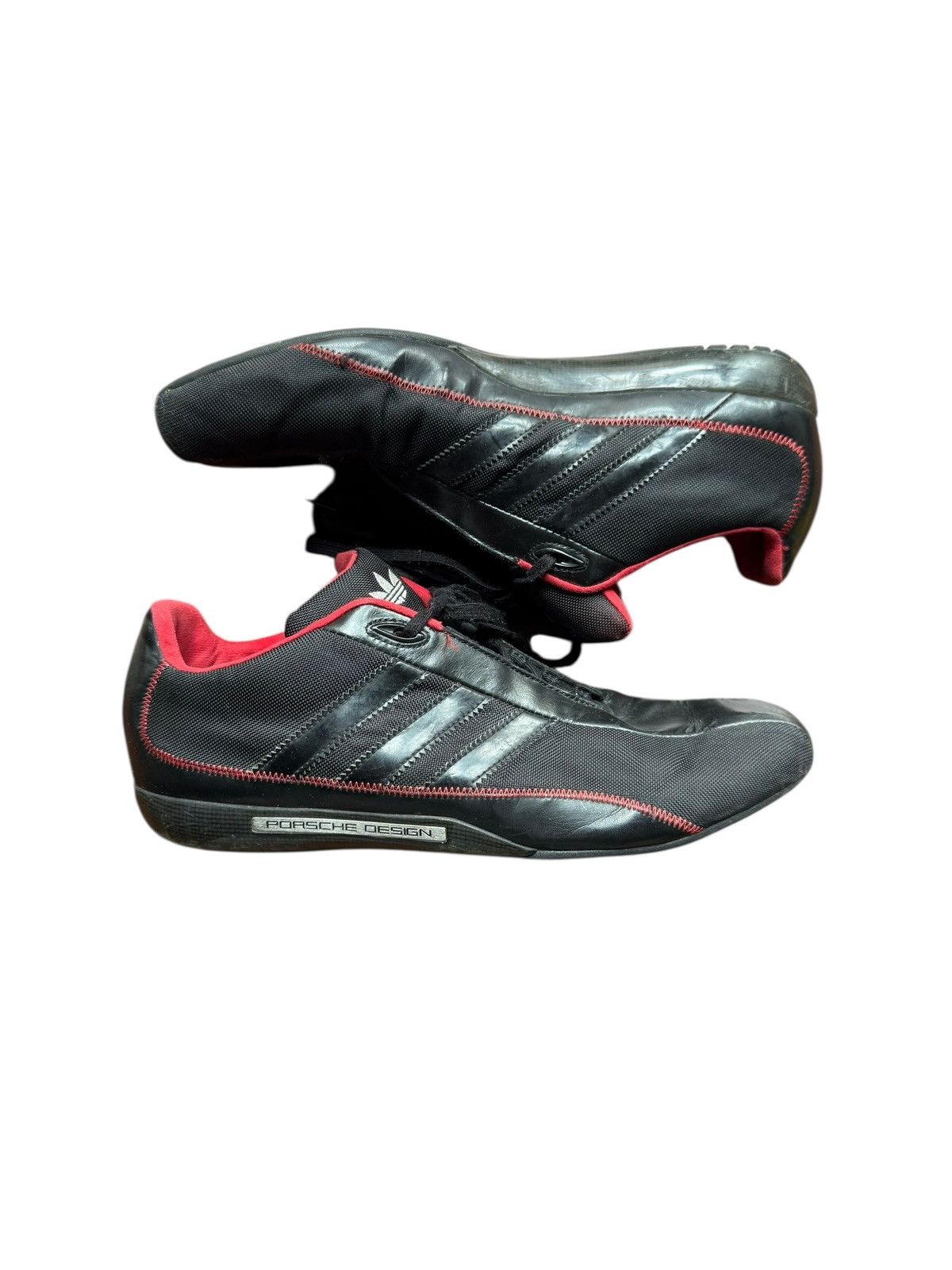 Adidas Porsche Design Hype Y2k Leather Racing Sneakers