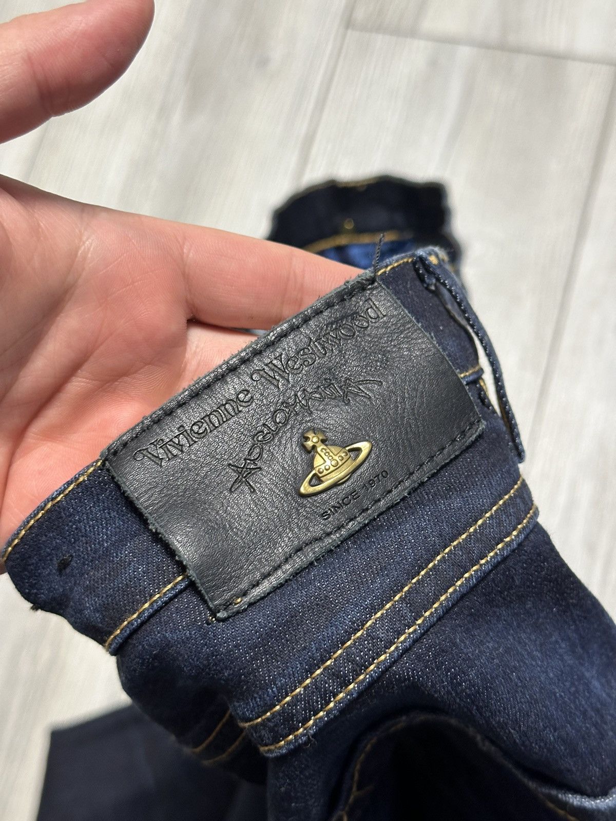 Vivienne Westwood Vivienne Westwood Chaos Anglomania Jeans With Logo Size US 36 / EU 52 - 4 Thumbnail