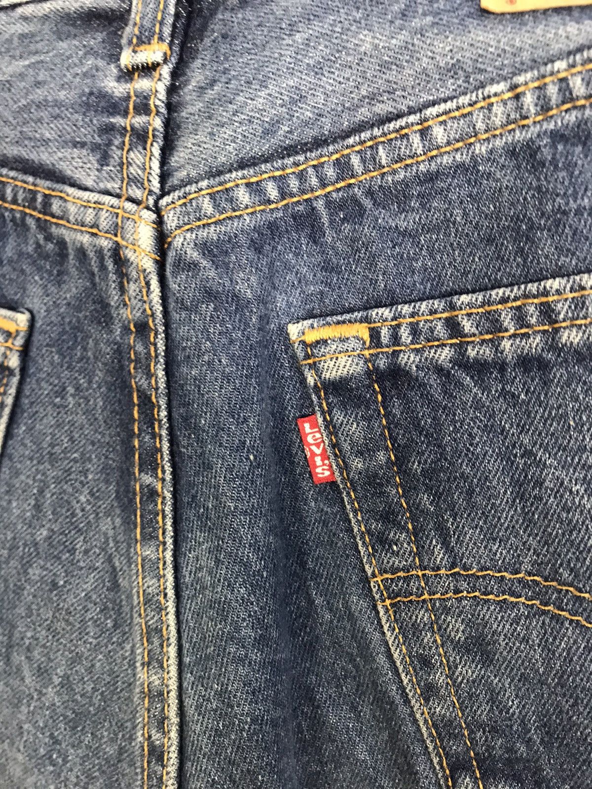 Levi's Vintage Clothing Levi's 501 Button Fly Natural Faded Denim Straight Cut Size US 30 / EU 46 - 7 Thumbnail