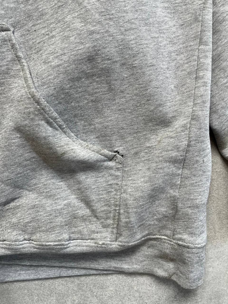 Nike Nike Vintage Thrashed Grey Hoodie Size US L / EU 52-54 / 3 - 5 Thumbnail