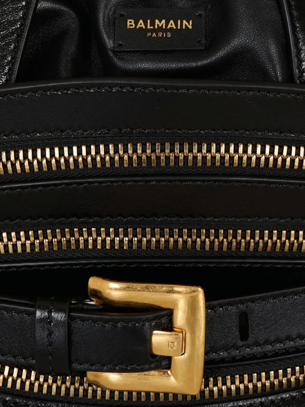 Balmain o1loc1c0526 Size: OS / Mini Shuffle Zip-Belt Tote Bag Black Size ONE SIZE - 5 Thumbnail