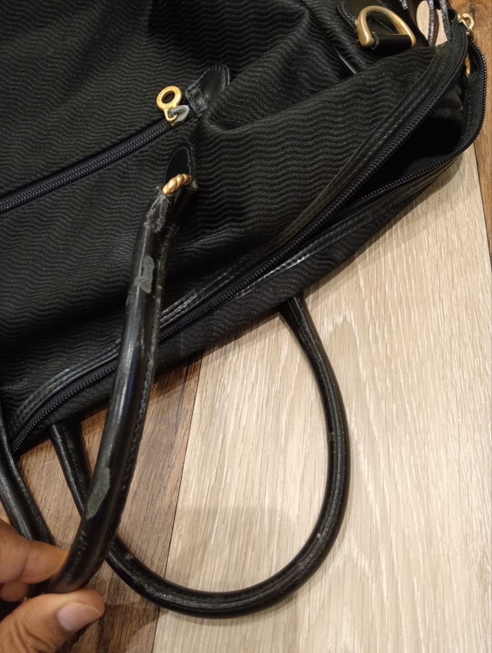 Balenciaga VINTAGE BALENCIAGA BOSTON BAG - BLACK Size ONE SIZE - 21 Thumbnail