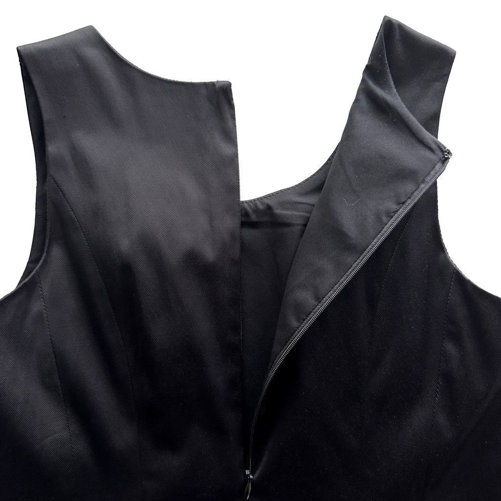 Club Monaco Club Monaco Chic Black Taffeta A Line Dress Faux Wrap Size 8 Size M / US 6-8 / IT 42-44 - 8 Thumbnail