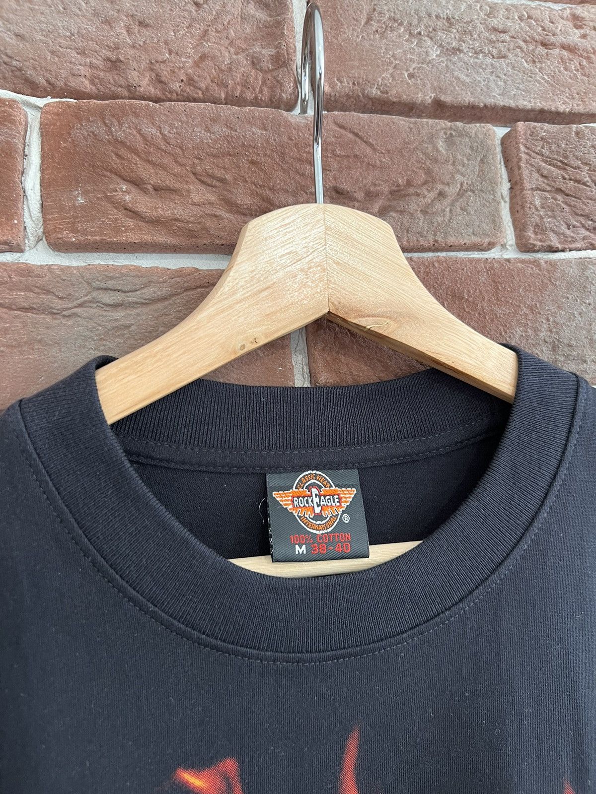 Vintage Vintage 90s Flames Sleeves Longsleeve Hype Streetwear Drip Size US M / EU 48-50 / 2 - 7 Thumbnail