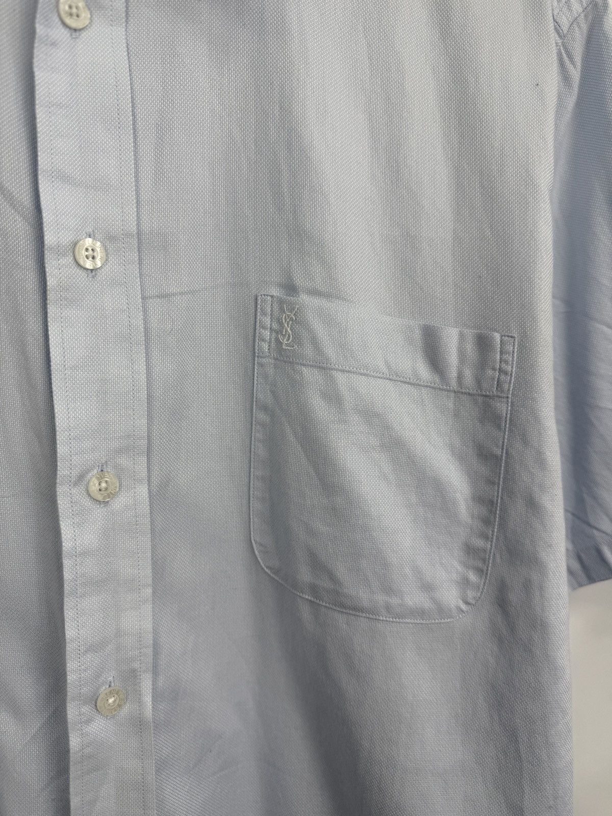 Yves Saint Laurent Vintage 90s Yves Saint Laurent YSL Shirt Rare Retro Hype Y2K Size US L / EU 52-54 / 3 - 4 Thumbnail