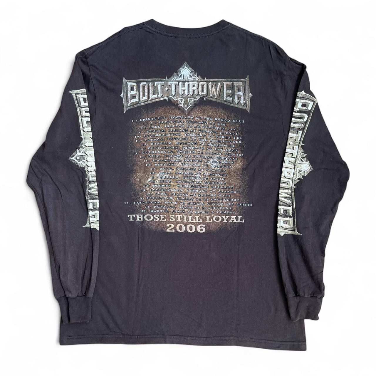 Band Tees Bolt thrower Tour 2006 Longsleeve Size US XL / EU 56 / 4 - 8 Thumbnail