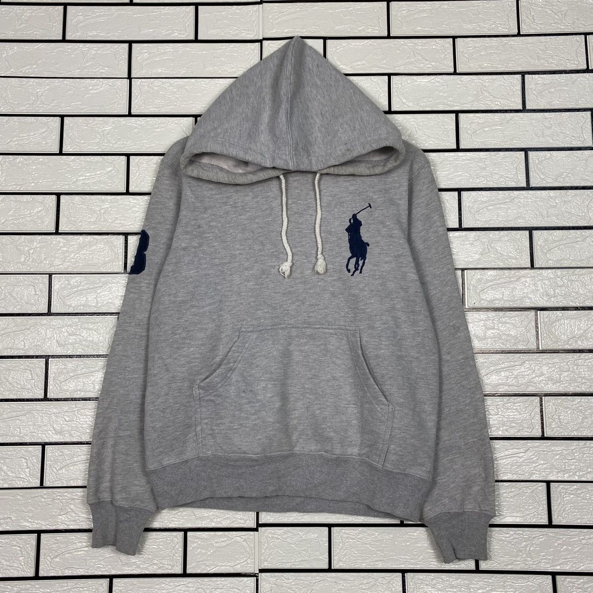 Polo Ralph Lauren 📌Vintage Hoodie Pull Over Polo Ralph Lauren Big Pony Size US S / EU 44-46 / 1 - 2 Thumbnail