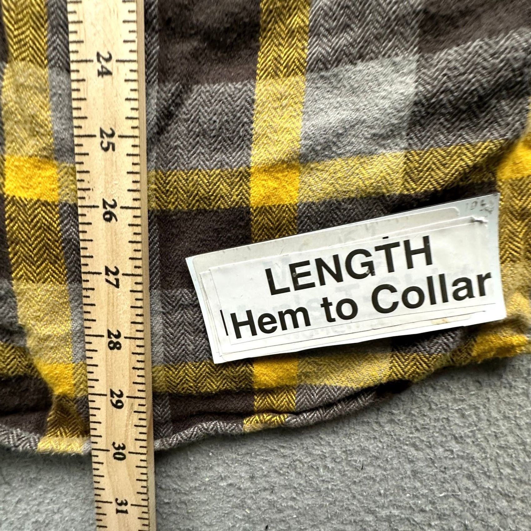 Vintage Woolrich Oxbow Bend Flannel Shirt Mens Large Long Sleeve Plaid Yellow Gray 6111 Size US L / EU 52-54 / 3 - 6 Thumbnail