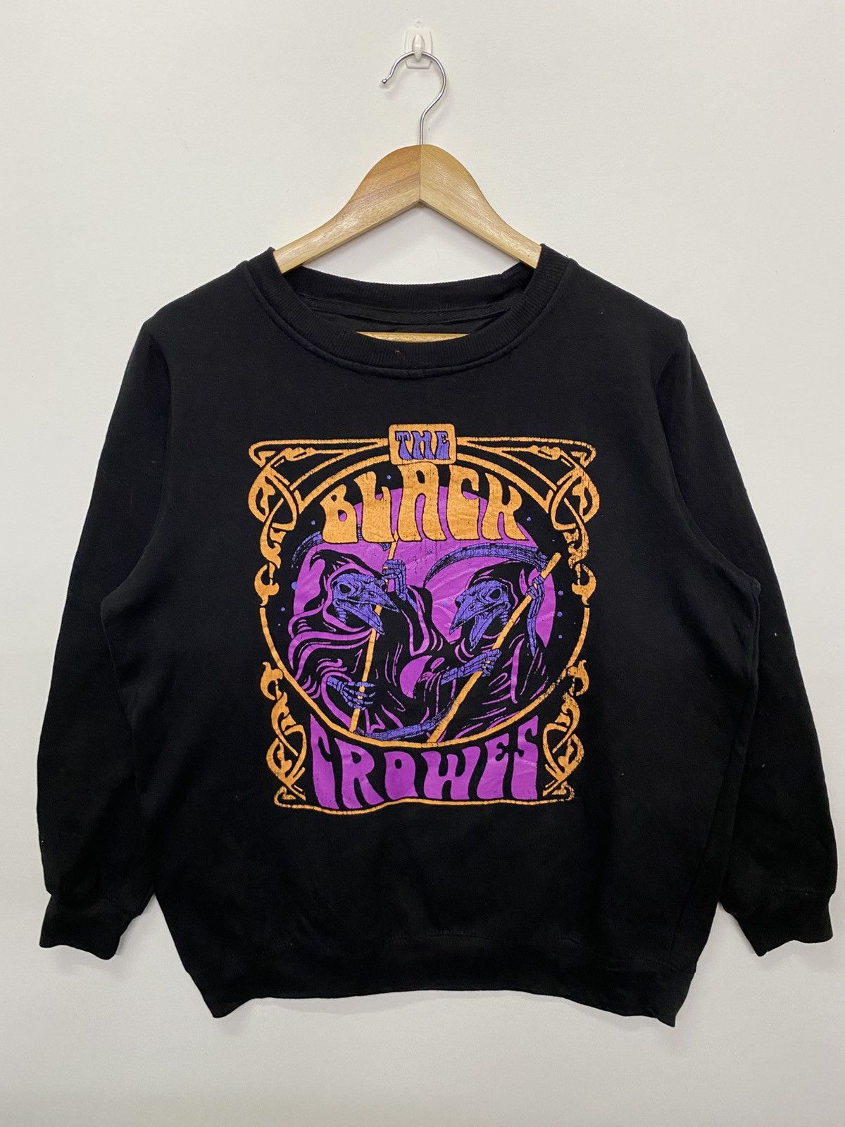 Japanese Brand Japanese Brand The Black Crowed Big Print Sweatshirt Size US L / EU 52-54 / 3 - 1 Thumbnail