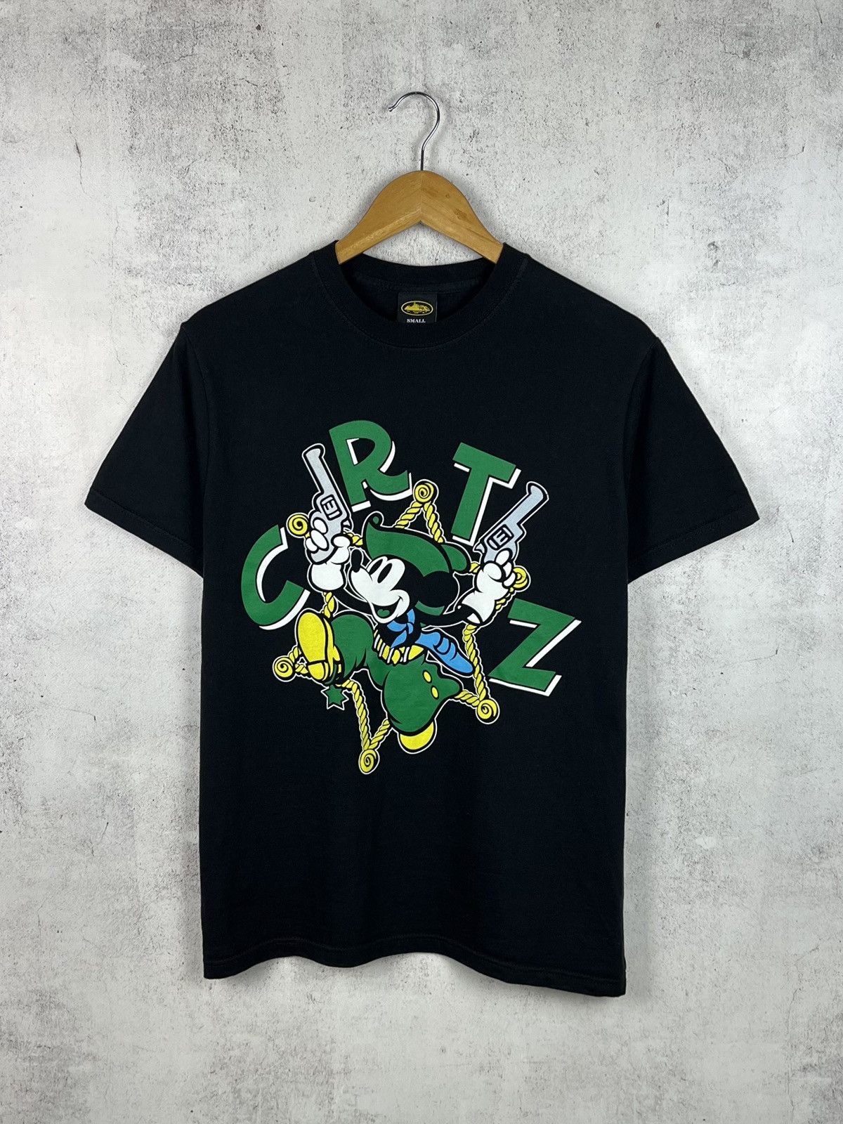 Corteiz Corteiz Mickey Mouse Guns Rap Graphic T-Shirt Rare Hype Y2K Size US S / EU 44-46 / 1 - 1 Thumbnail