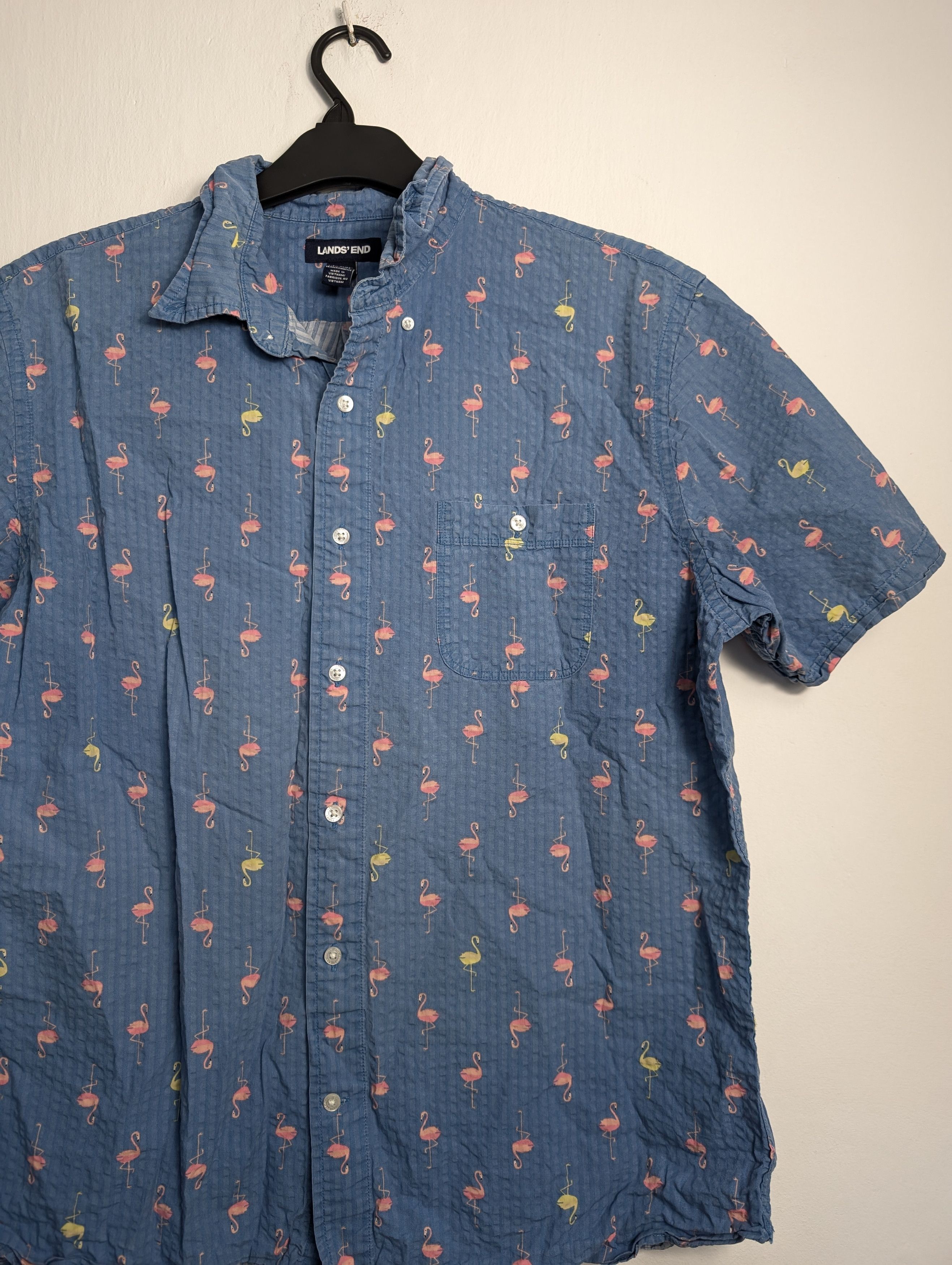 Vintage Vintage Y2K Hawaiian Shirt - Summer Floral Palm Tree Print Size US L / EU 52-54 / 3 - 2 Thumbnail