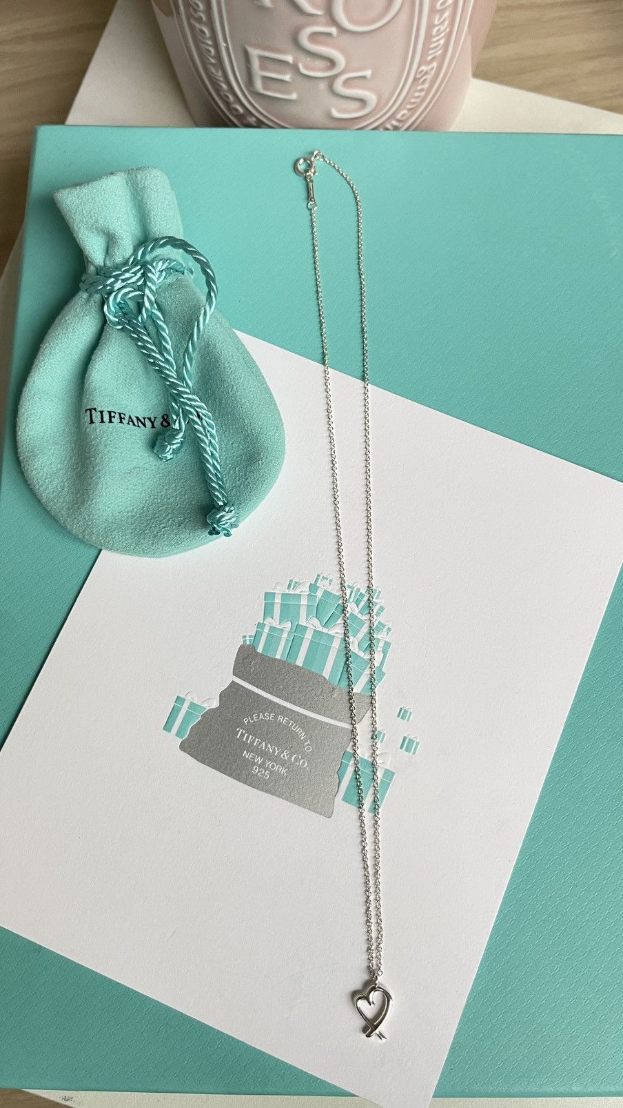Tiffany & Co. Tiffany & Co Paloma Picasso Heart Pendant Mini 16” NEW $310 Size ONE SIZE - 15 Thumbnail