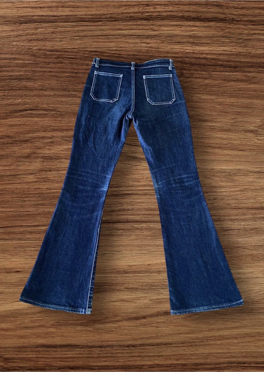 Edwin 🔥🔥Japanese Brand C17 Cedixsept Jeans Super Flare Denim Size US 27 - 2 Thumbnail