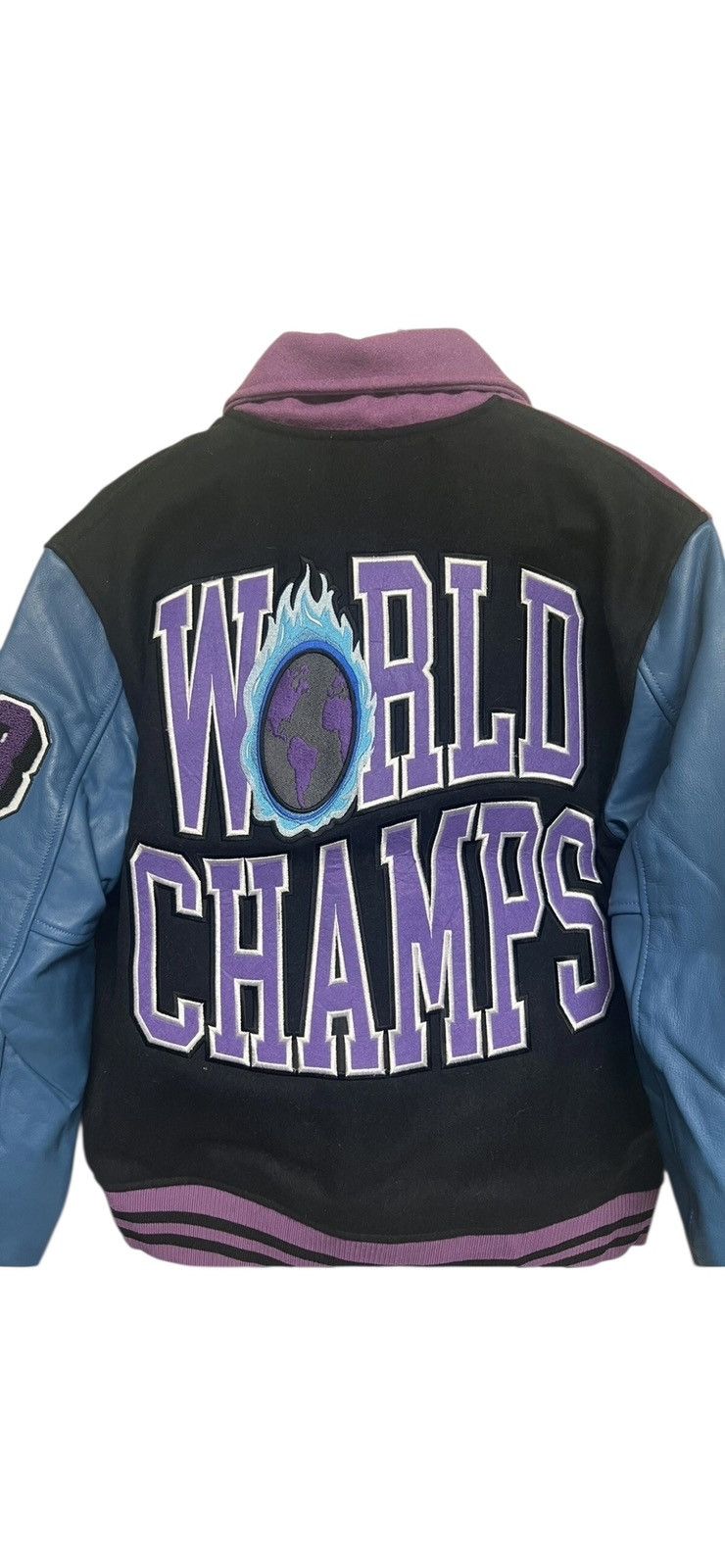 Homme + Femme La Homme Femme Small ( Fits Like Medium ) Varsity Jacket Purple Size US S / EU 44-46 / 1 - 11 Thumbnail