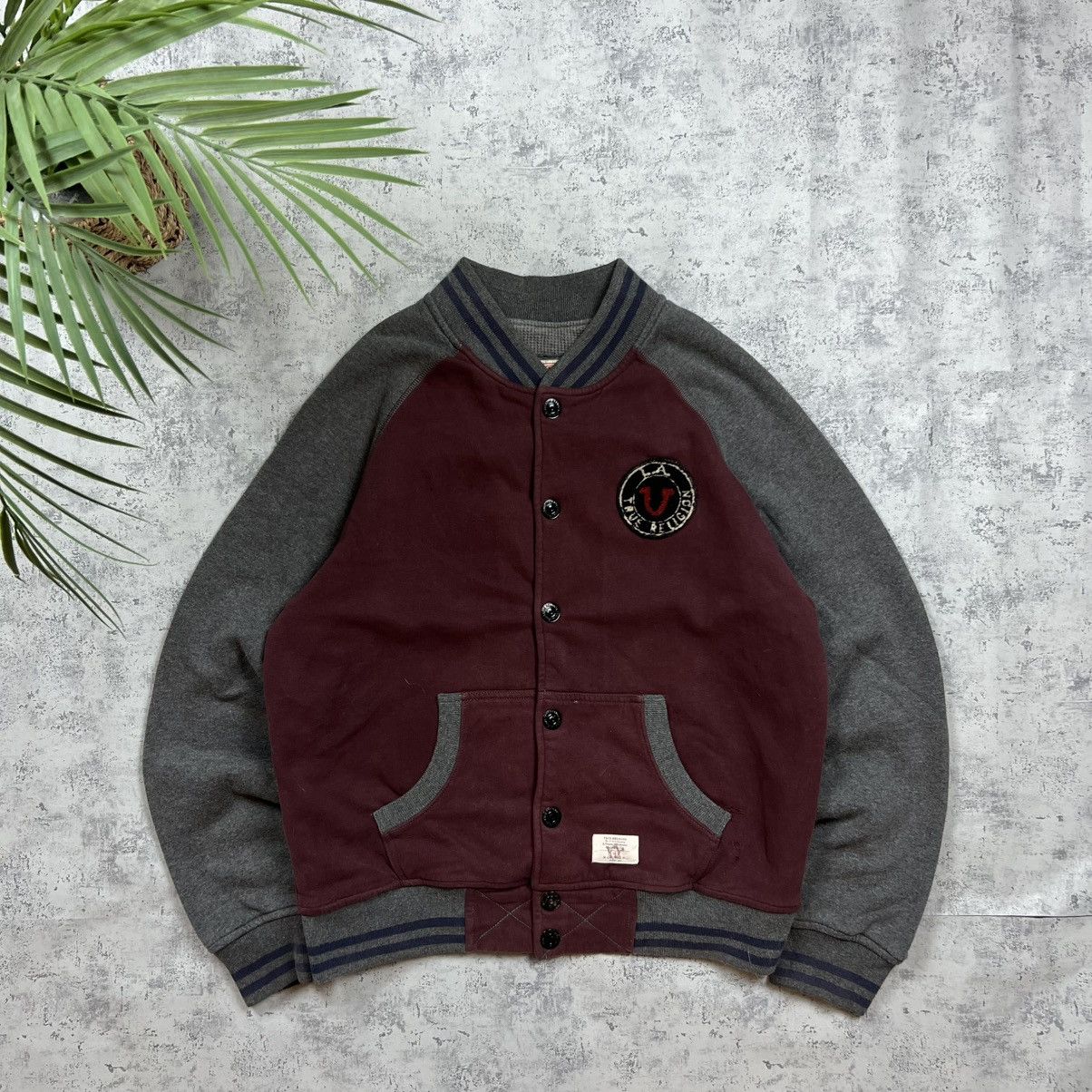 True Religion 00s True Religion California Vintage Y2K Varsity Jacket Size US L / EU 52-54 / 3 - 1 Thumbnail