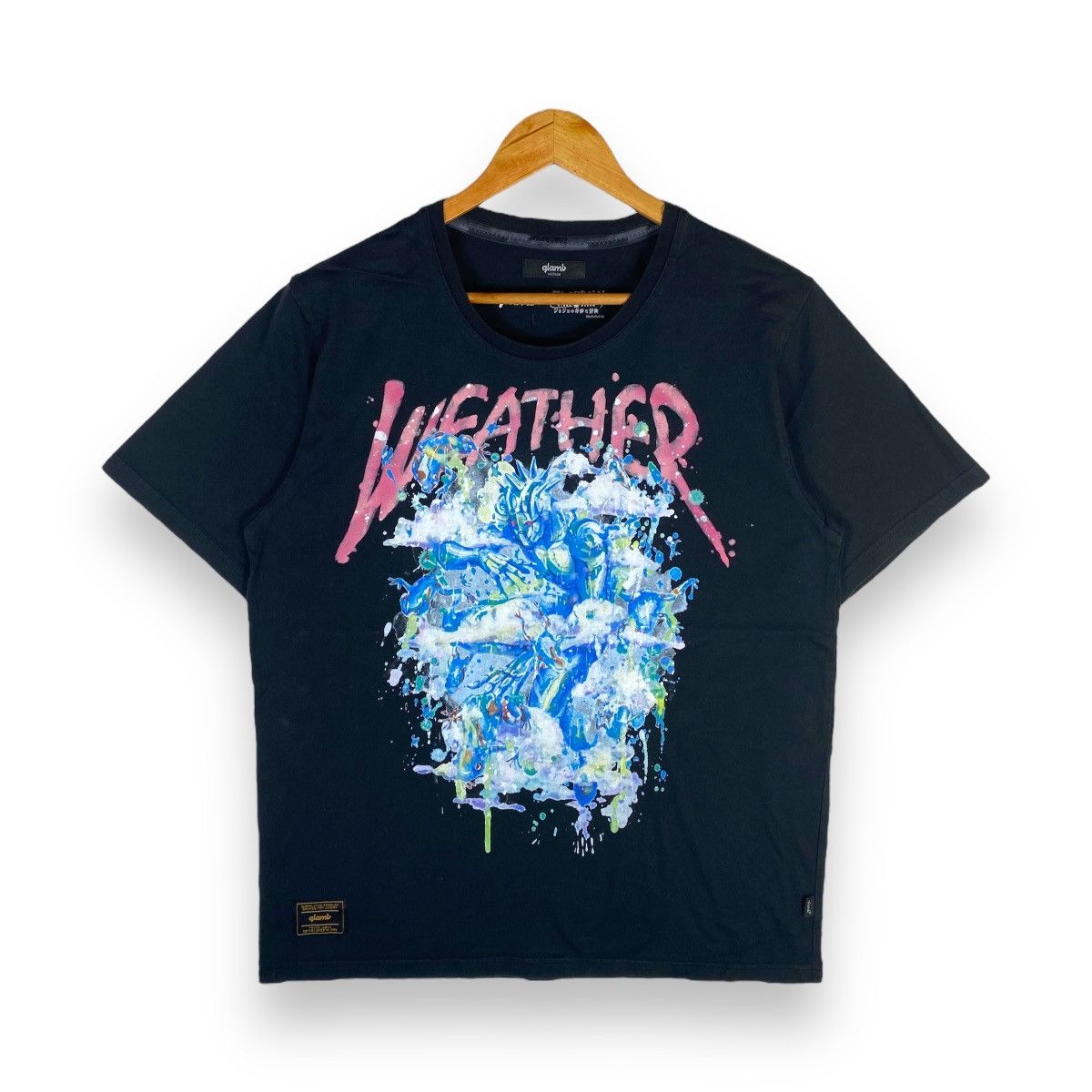 Anime GLAMB x JoJo's Bizarre Adventure Weather Stand Anime Tee Size US M / EU 48-50 / 2 - 1 Thumbnail