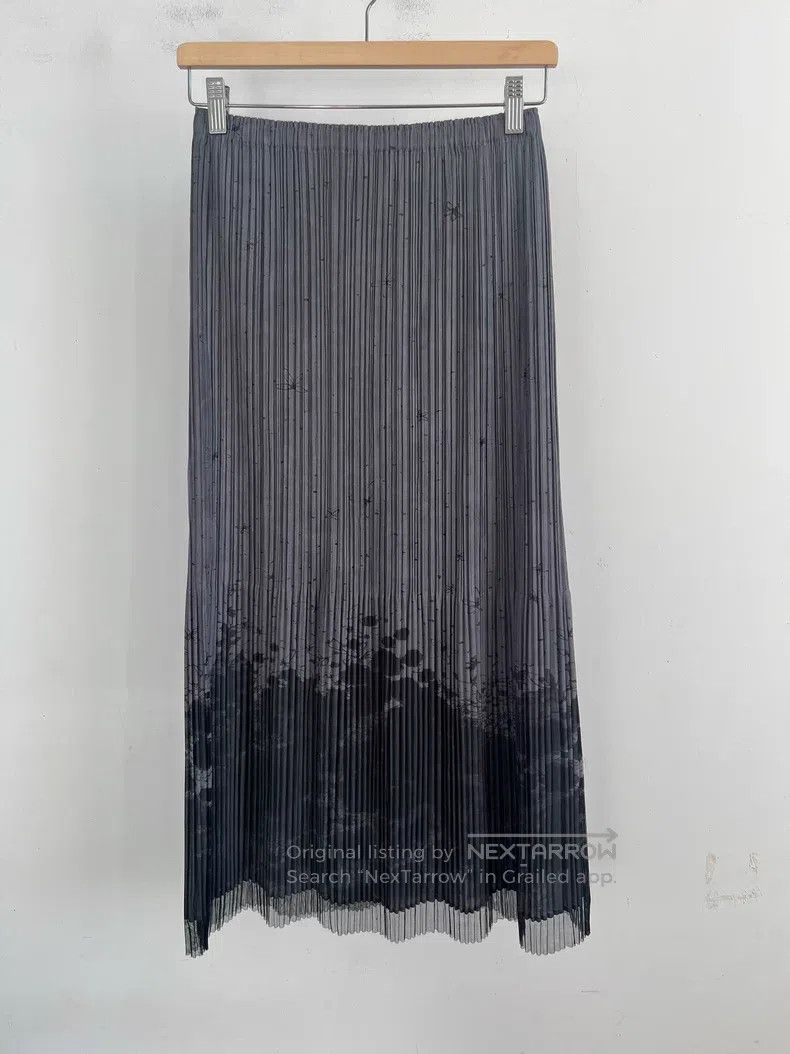 Issey Miyake Issey Miyake size:3 Gray Midi Skirt Size 22" - 1 Thumbnail