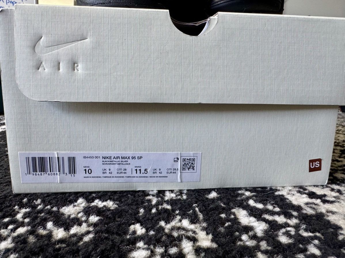Undefeated Nike Air Max SP Undefeated Black Size US 10 / EU 43 - 7 Thumbnail