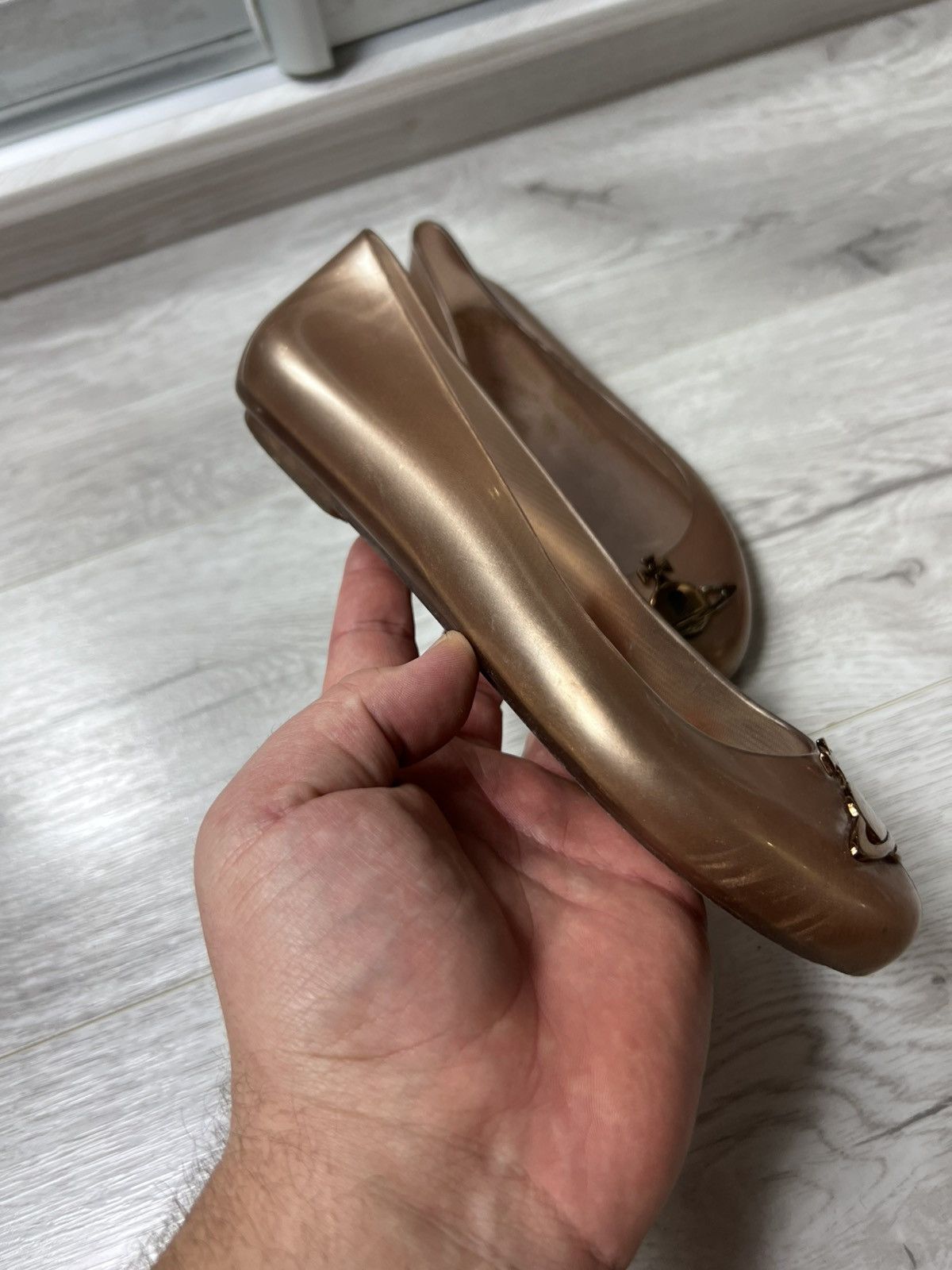 Melissa × Vivienne Westwood Vivienne Westwood × Melissa Anglomania Ballet Flats Sz 35/36 Size US 5.5 / IT 35.5 - 4 Thumbnail