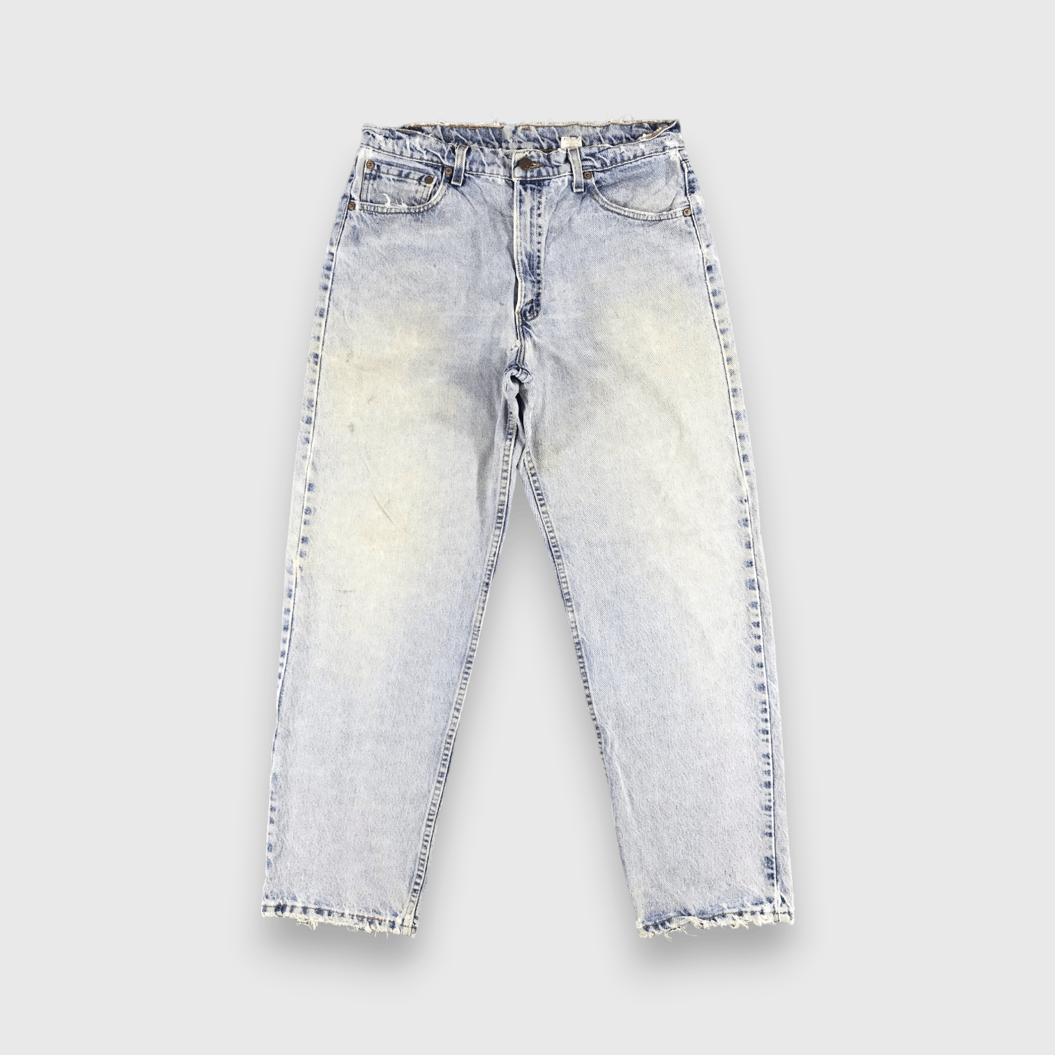Levi's Vintage 90s Light Wash Levis 550 Jeans-J2188 Size US 33 - 1 Thumbnail