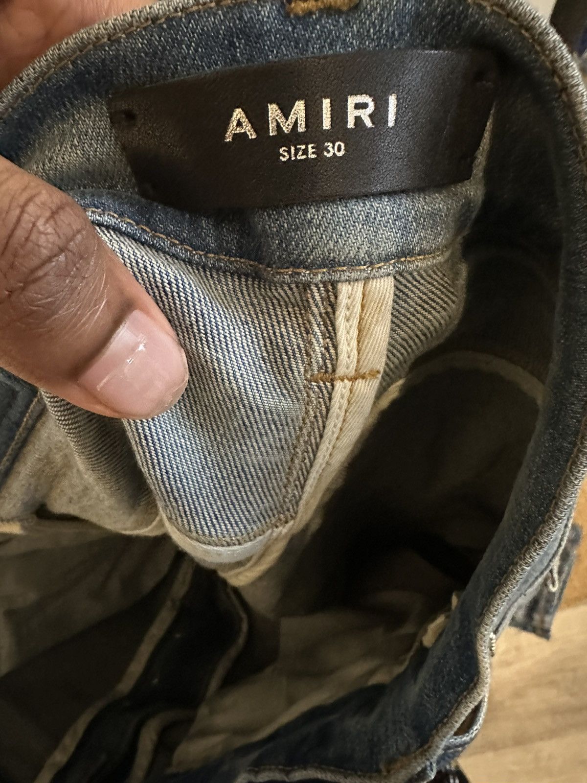 Amiri Amiri indigo Stack jeans Size US 30 / EU 46 - 9 Thumbnail