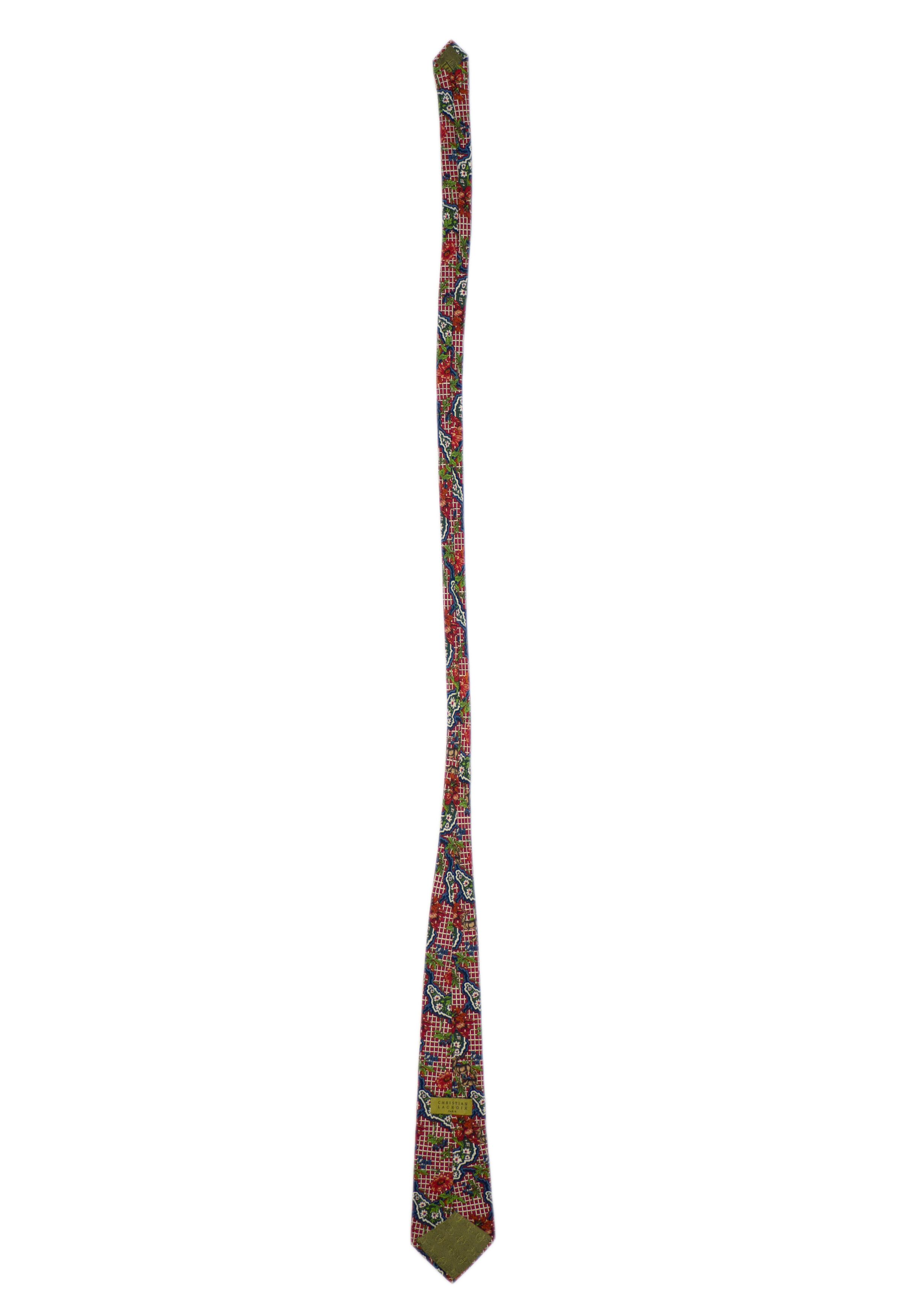 Christian Lacroix Christian Lacroix Paris tie Size ONE SIZE - 8 Thumbnail