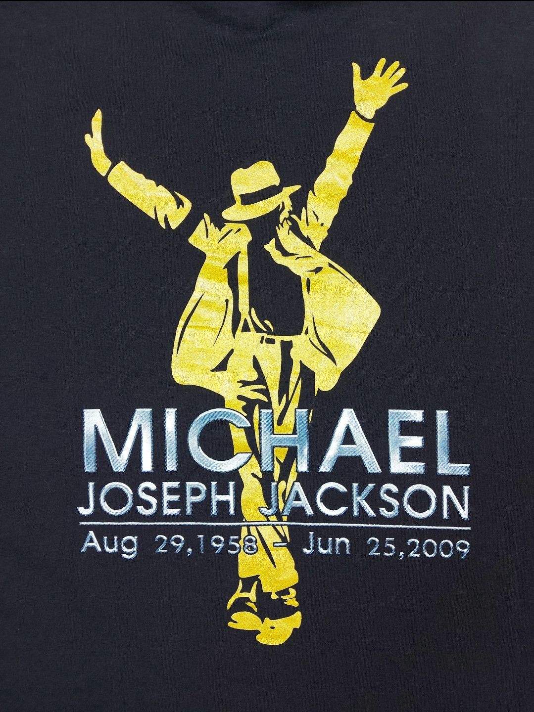 Michael Jackson Y2K Michael Jackson King Of Pop Memorial Single-Stitch TEE Size US M / EU 48-50 / 2 - 8 Thumbnail