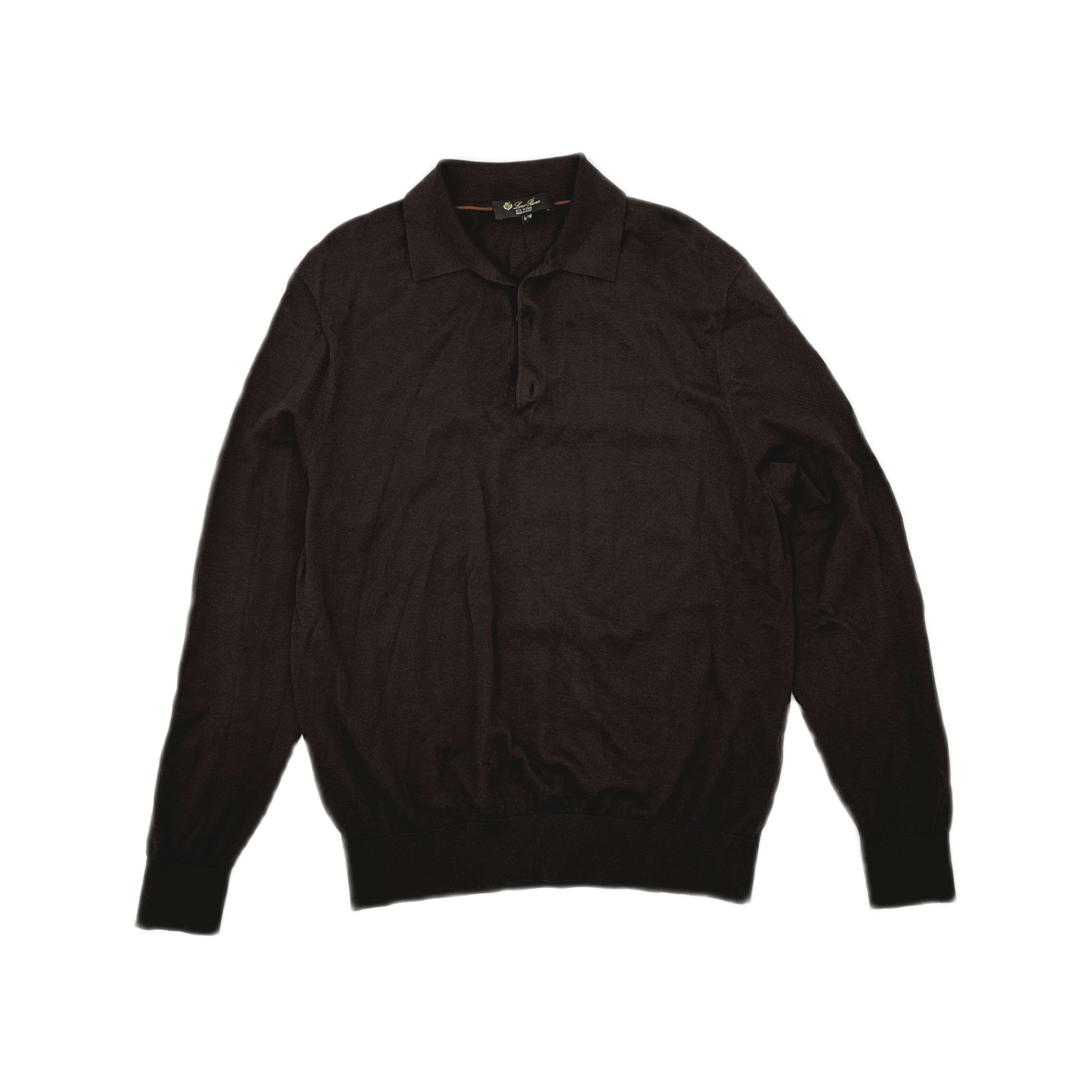 Loro Piana Loro Piana Ice Wish Long Sleeve Polo Size S Size US S / EU 44-46 / 1 - 1 Thumbnail