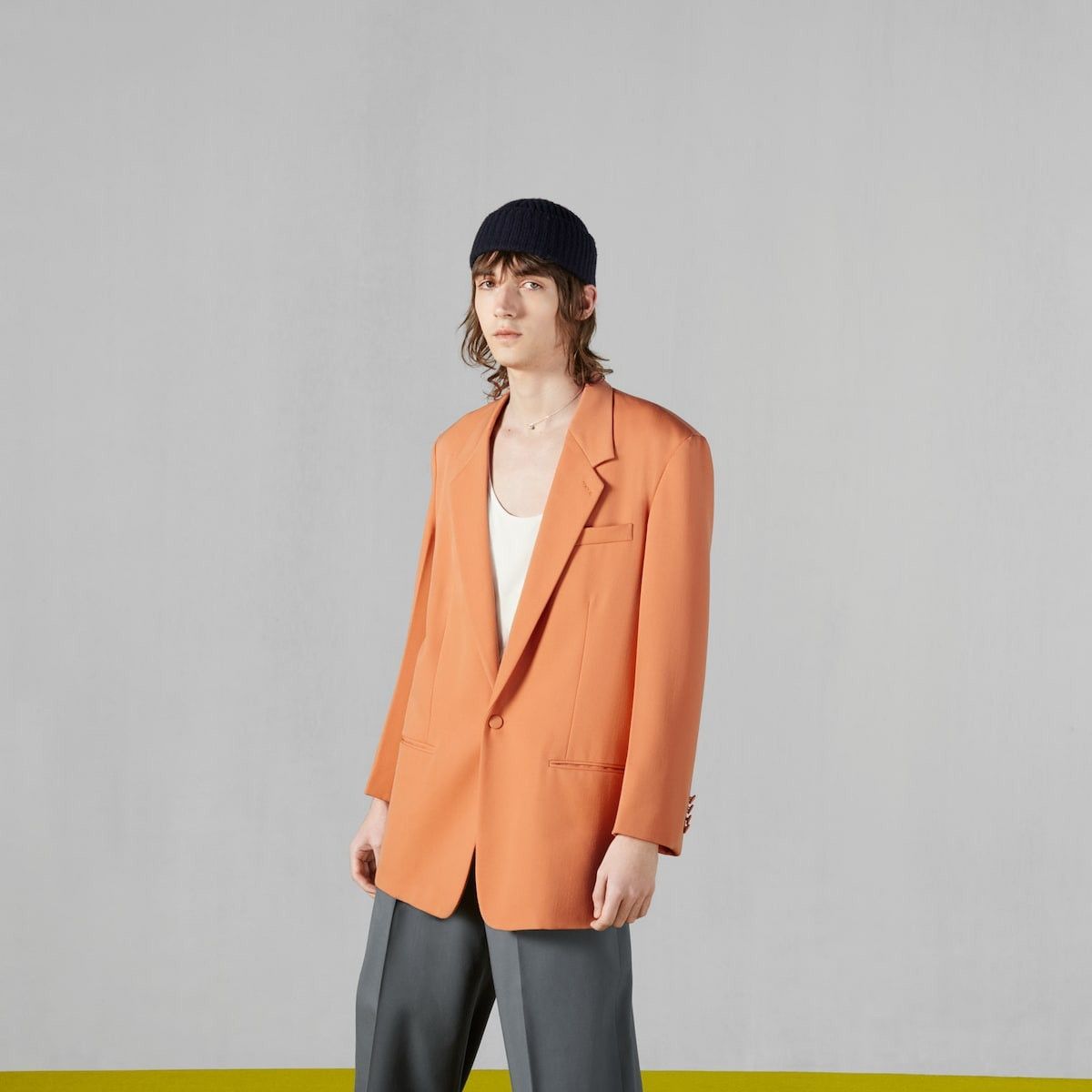 Gucci o1s1wg110125 Wool Jacket in Light Orange Size US M / EU 48-50 / 2 - 6 Thumbnail
