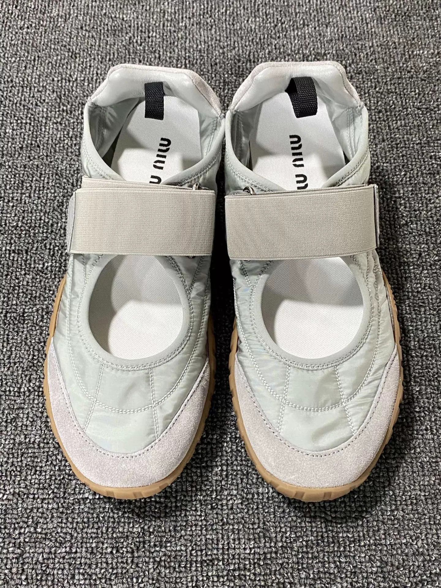 Miu Miu MIU MIU 25 New Round Toe Ballet Flat Size 37 Size US 6.5 / IT 36.5 - 2 Thumbnail