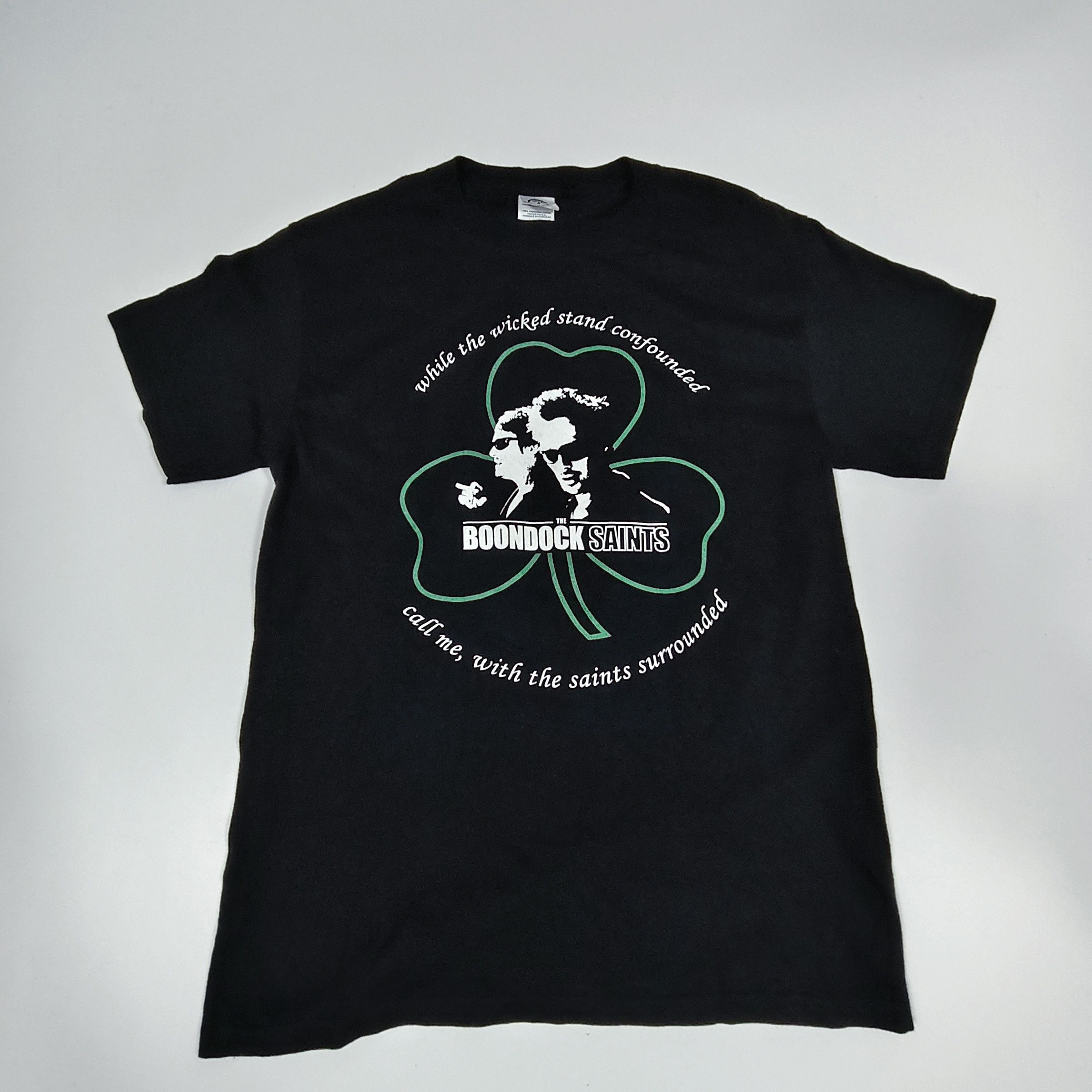 Vintage The Boondock Saints Movie Shamrock Cult Classic Film #F Size US S / EU 44-46 / 1 - 1 Thumbnail