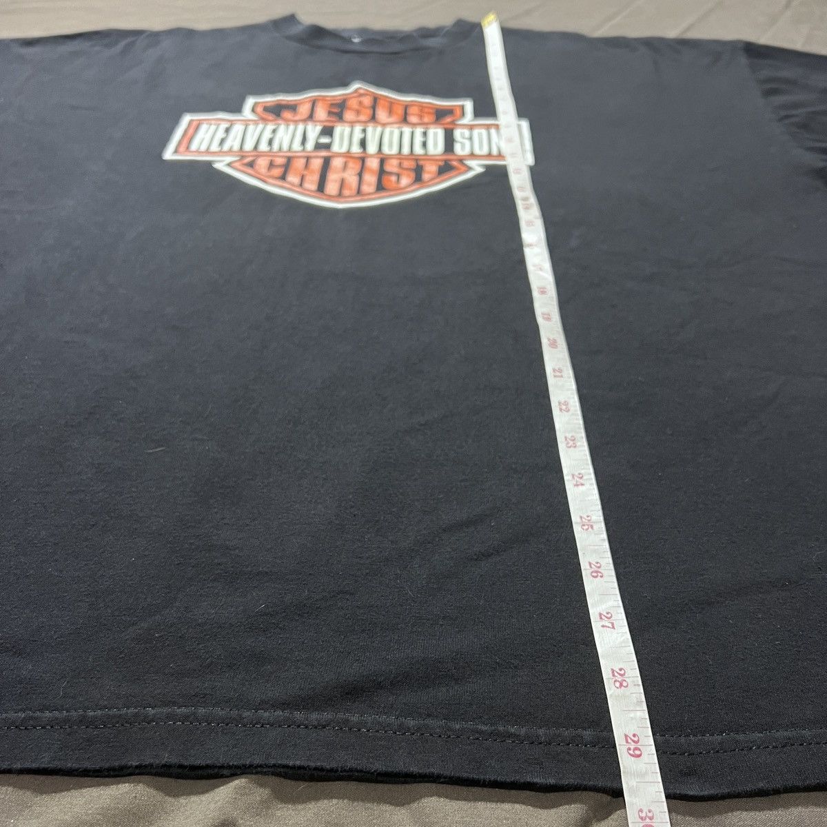 Vintage Y2K Jesus Christ heavenly devoted son God Bible Holy 3XL Size US XXL / EU 58 / 5 - 6 Thumbnail