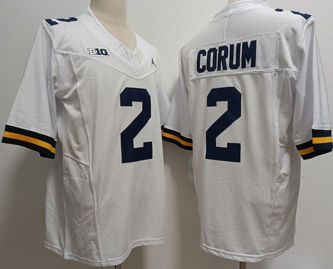 Other Men's Michigan Wolverines #2 CORUM White Jersey Size US XL / EU 56 / 4 - 3 Thumbnail