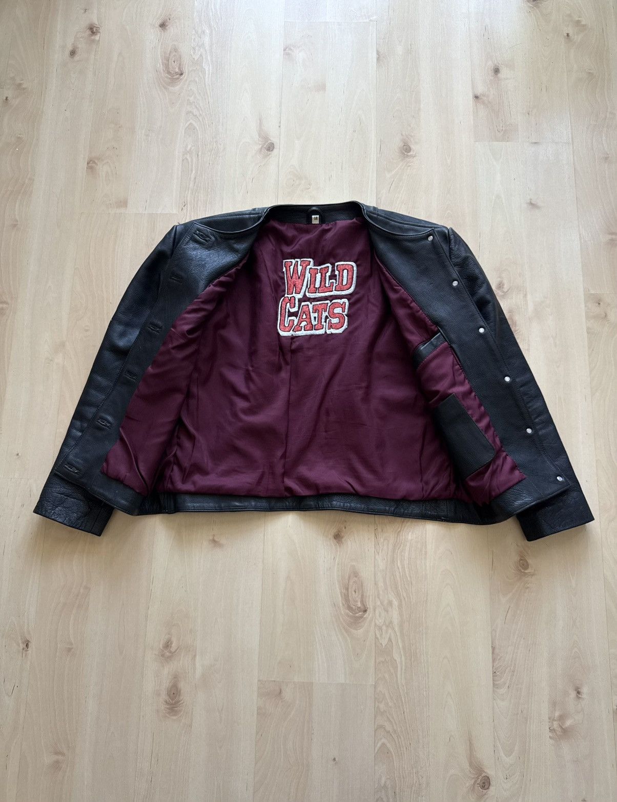 Vintage Wild Cats Vintage leather jacket retro nfl Size M / US 6-8 / IT 42-44 - 1 Thumbnail