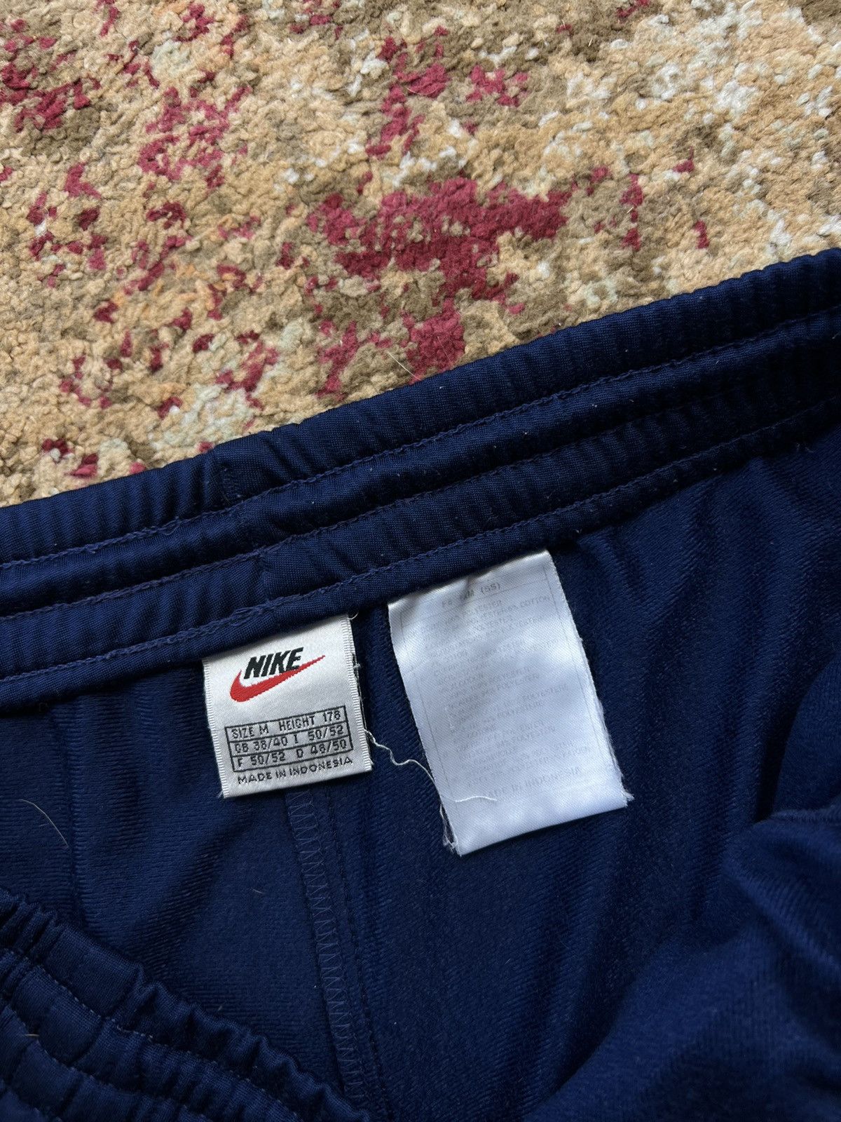 Nike × Vintage 🧞‍♂️ 90’s NIKE RETRO TRACK PANTS BAGGY SWOOSH LOGO Y2K Size US 32 / EU 48 - 6 Thumbnail