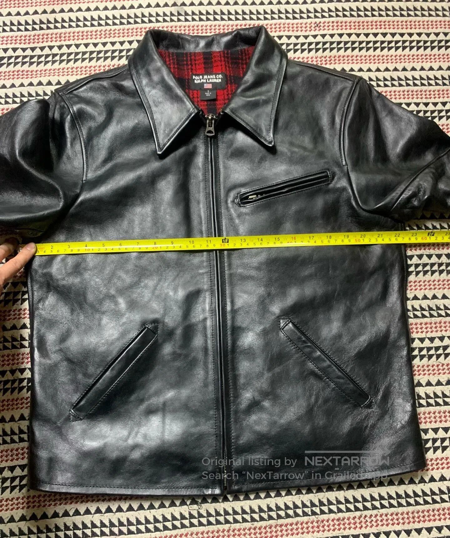 Polo Ralph Lauren black leather jacket by polo ralph lauren. Size US S / EU 44-46 / 1 - 5 Thumbnail