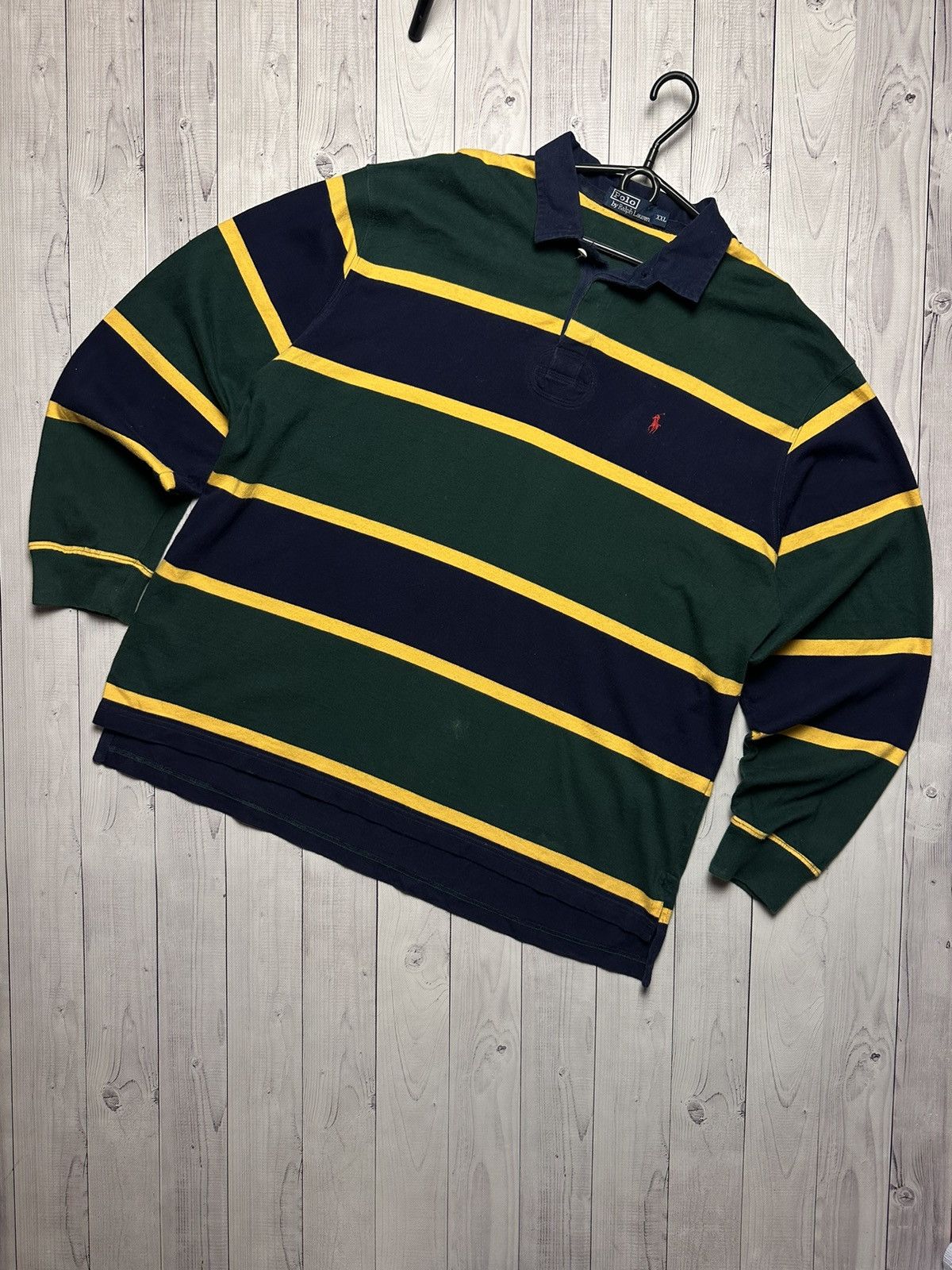 Other Vintage polo Ralph Lauren striped rugby jersey size XXL rare Size US XXL / EU 58 / 5 - 1 Thumbnail