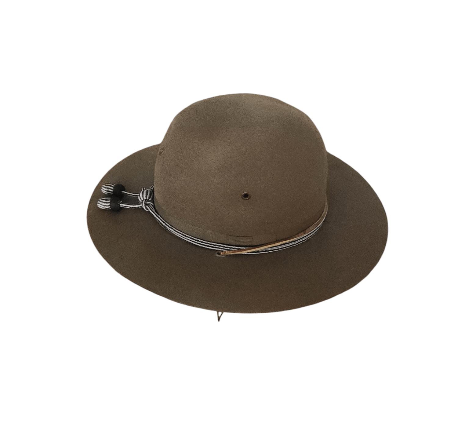 Stetson × Vintage WWII True Vintage Stetson Lt. Colonel Officer Campaign Hat Size ONE SIZE - 5 Thumbnail