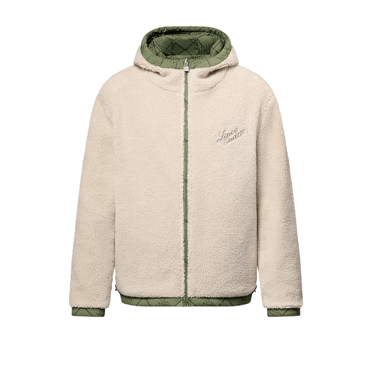 Louis Vuitton Reversible Nylon and Fleece Windbreaker Size US M / EU 48-50 / 2 - 6 Thumbnail
