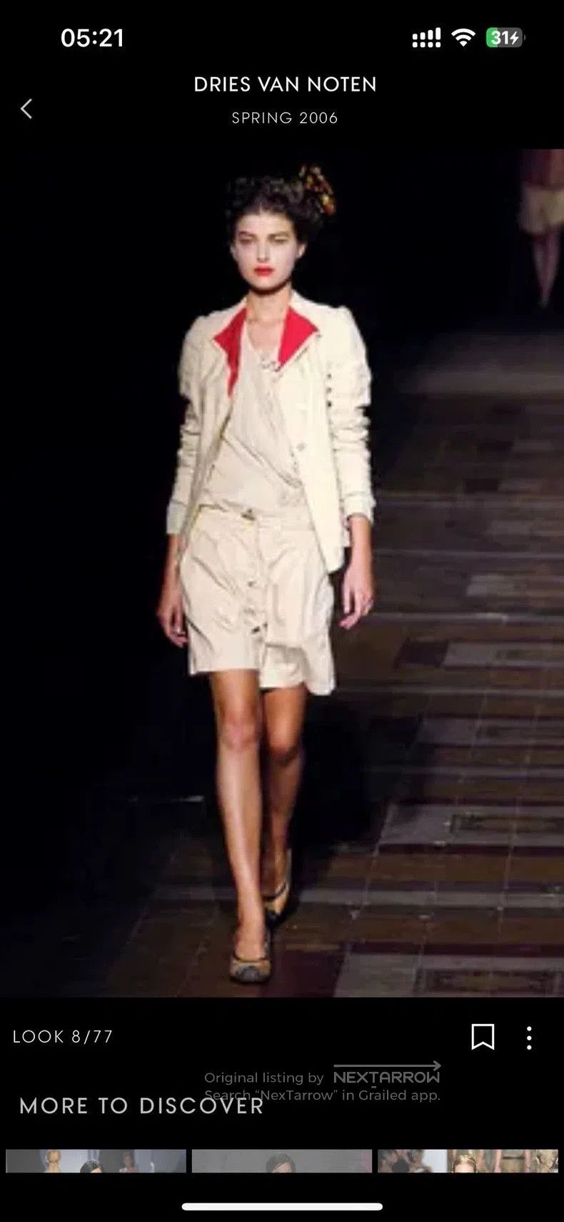 Dries Van Noten Dries Van Noten 2006 Runway Jacket. Size US XS / EU 42 / 0 - 7 Thumbnail