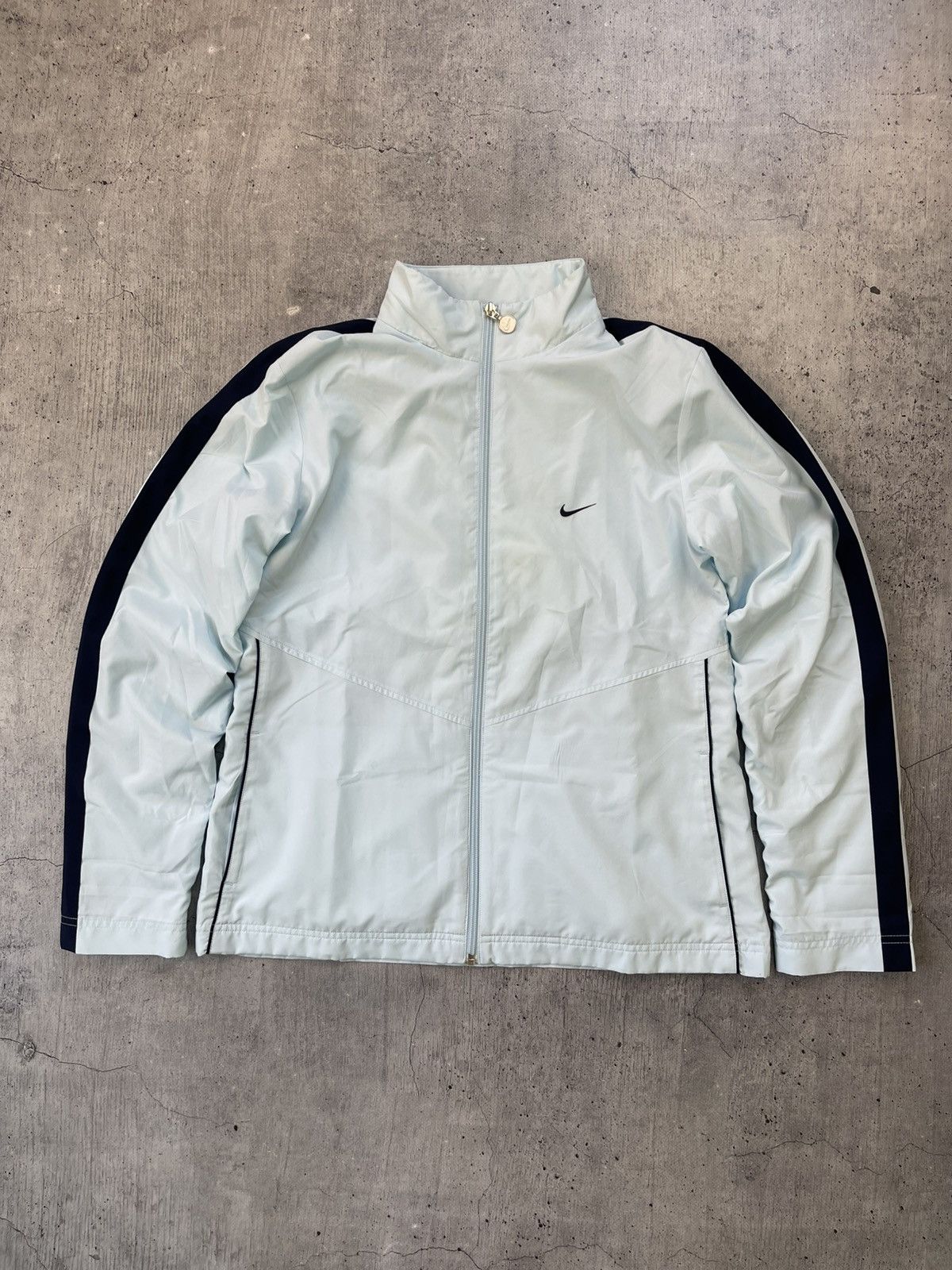 Nike NIKE VINTAGE JACKET Y2K DRILL STYLE SIZE XS Size L / US 10 / IT 46 - 1 Thumbnail
