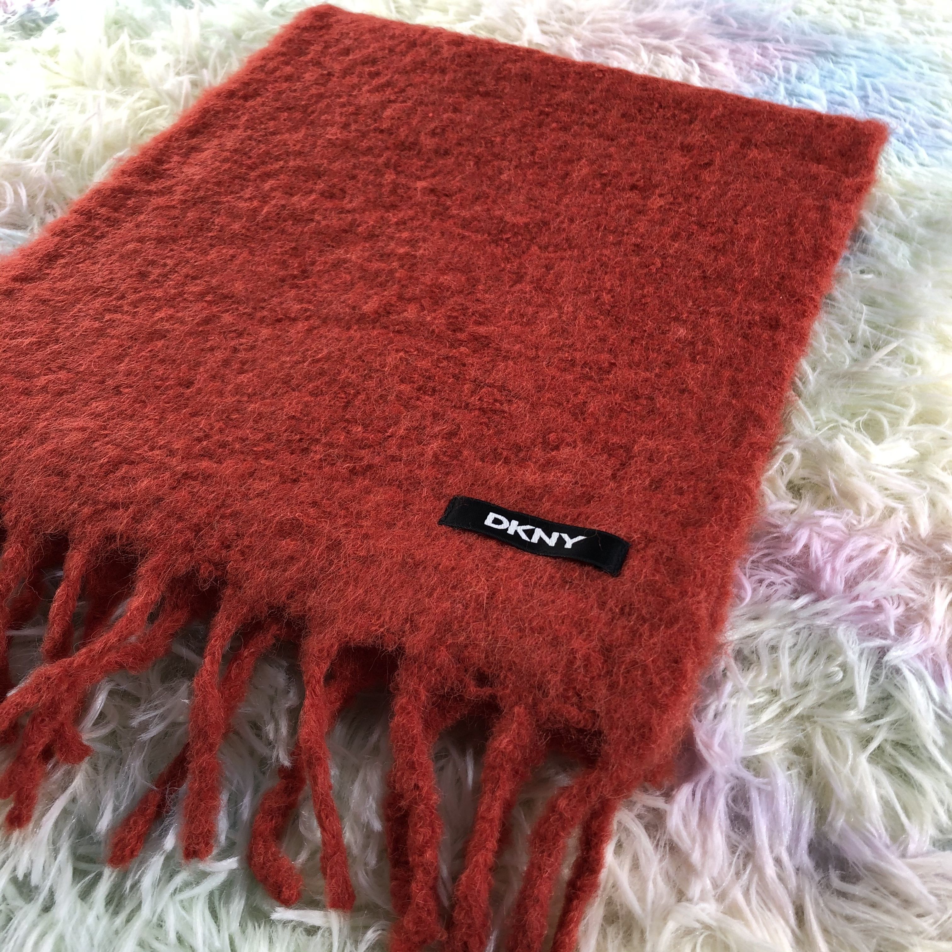 DKNY × Vintage DKNY Scarf / Muffler / Neckwear - KM535 Size ONE SIZE - 3 Thumbnail