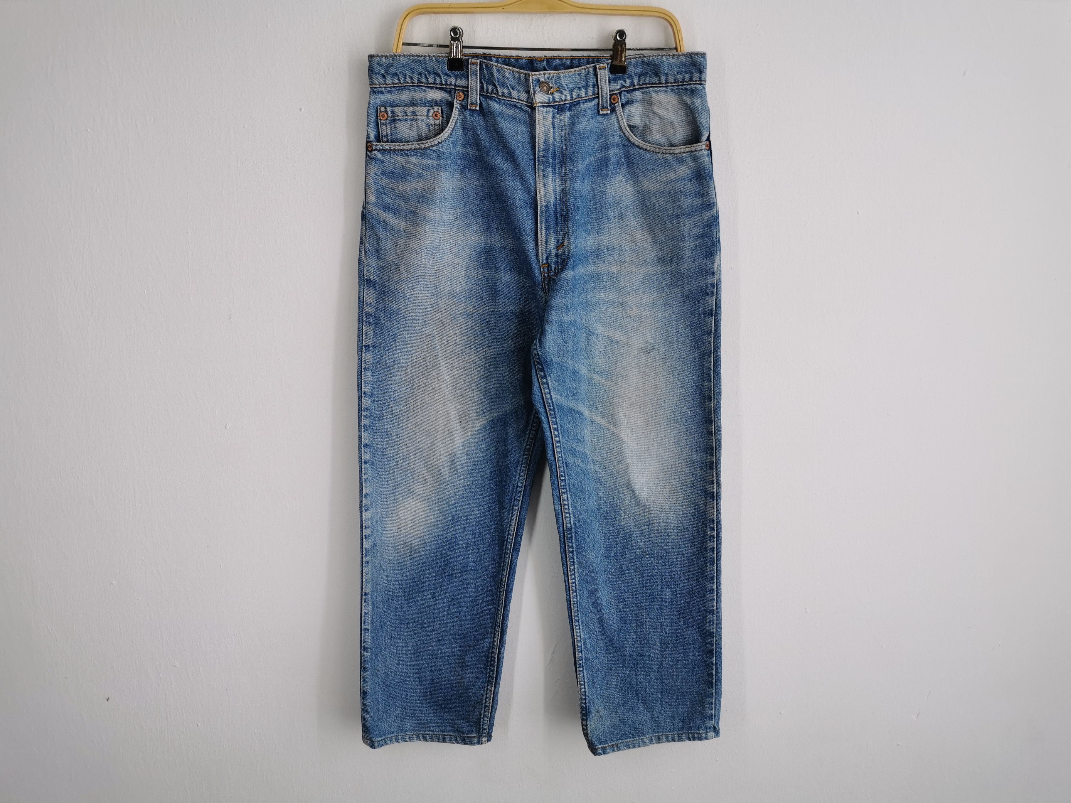 Levi's Vintage 90's Levis Lot 510 Denim Jeans Made In USA Size US 33 - 2 Thumbnail